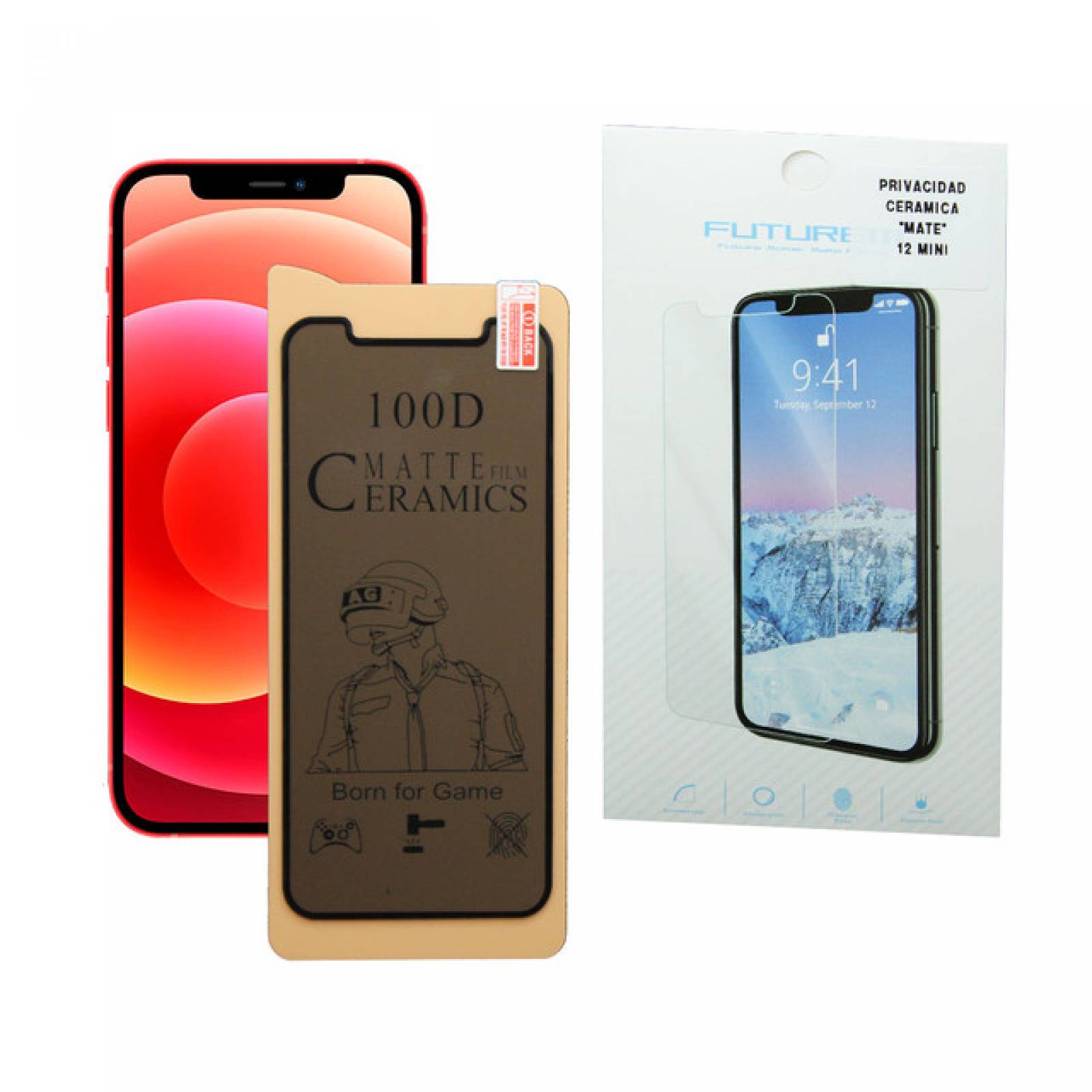 Mica Privacidad Ceramica Mate iPhone 12 MINI