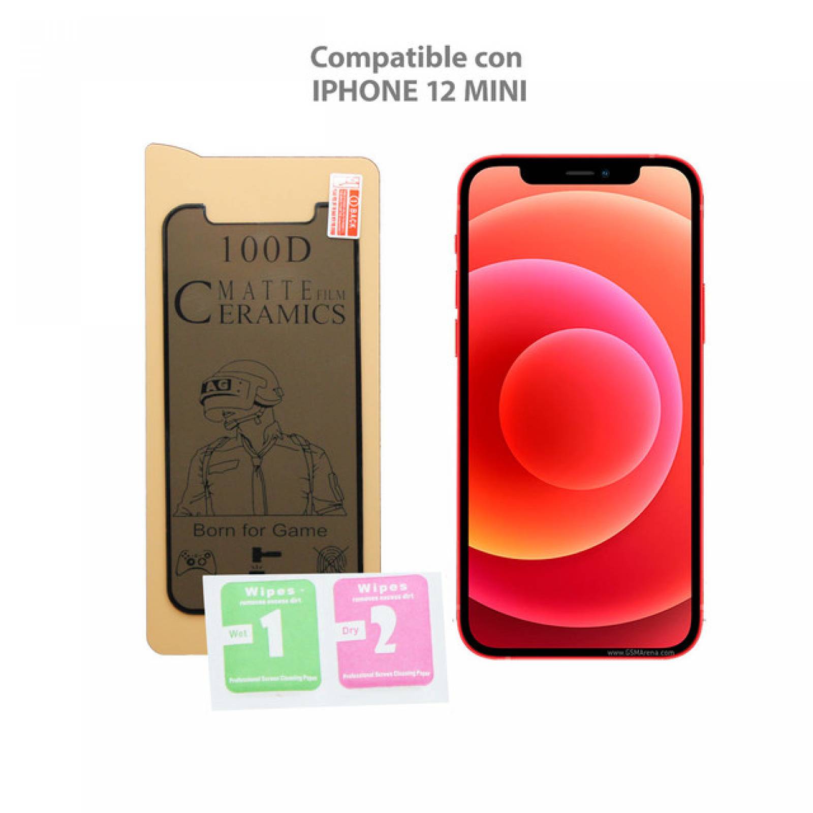 Mica Privacidad Ceramica Mate iPhone 12 MINI