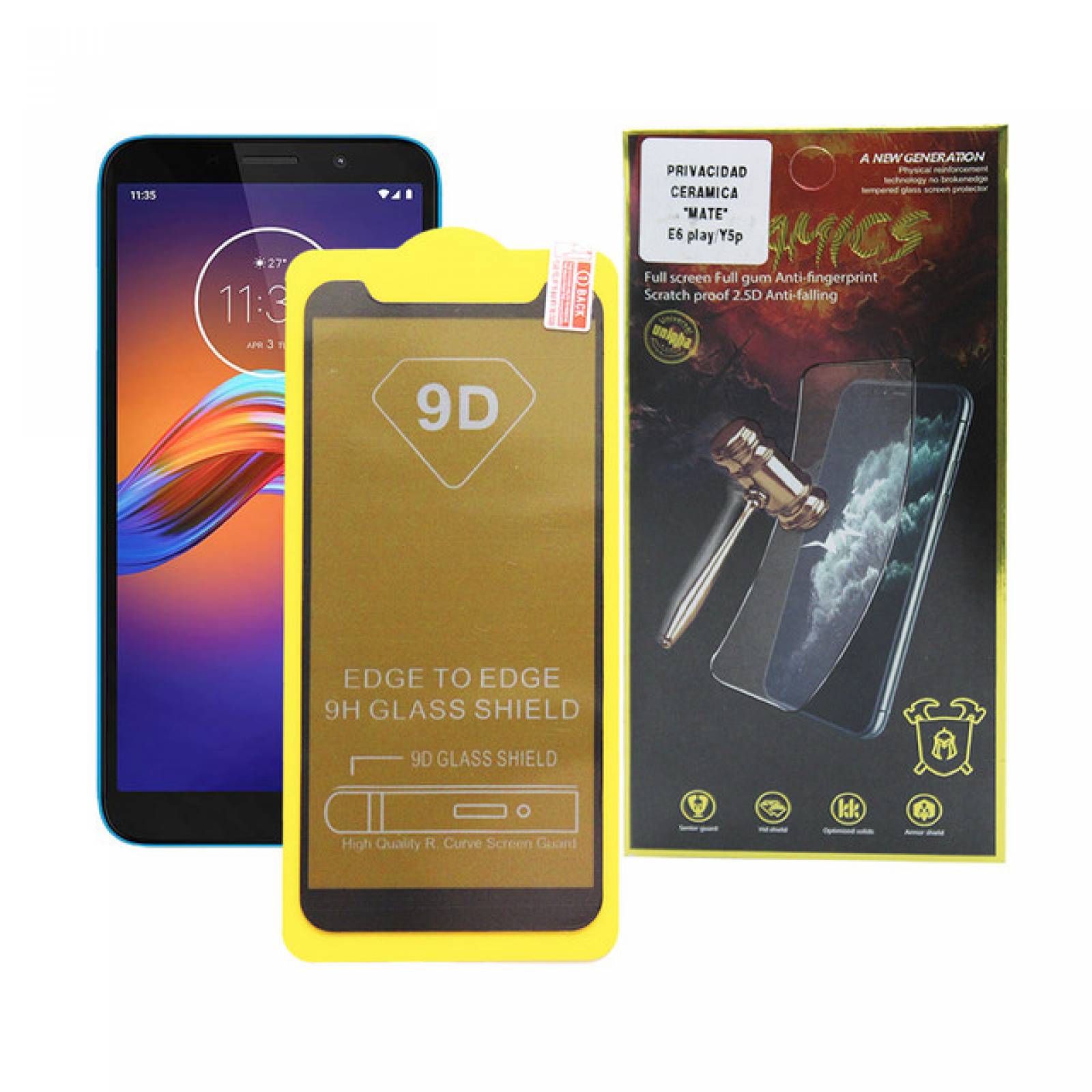 Mica Privacidad Ceramica Mate Motorola E6 PLAY
