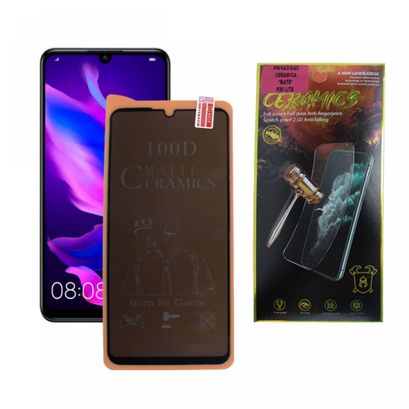 Mica Privacidad Ceramica Mate Huawei P30 LITE