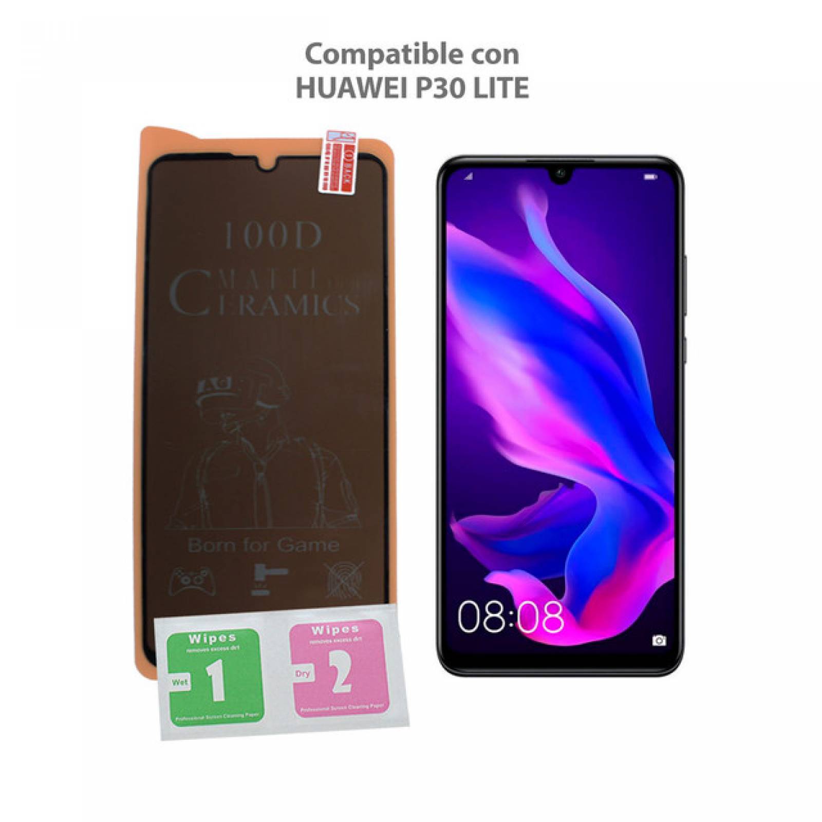 Mica Privacidad Ceramica Mate Huawei P30 LITE