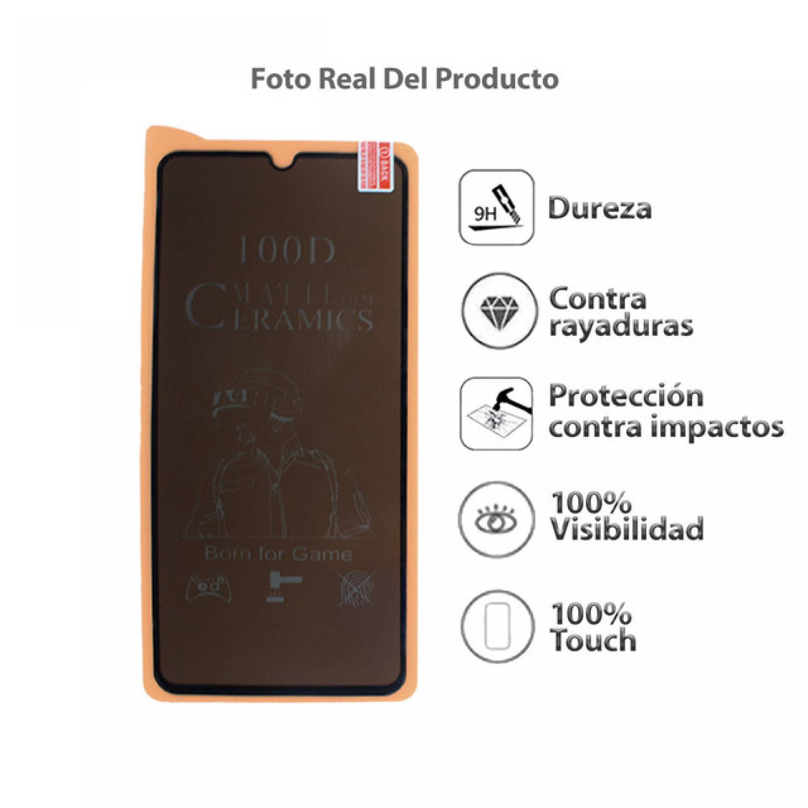 Mica Privacidad Ceramica Mate Samsung A70