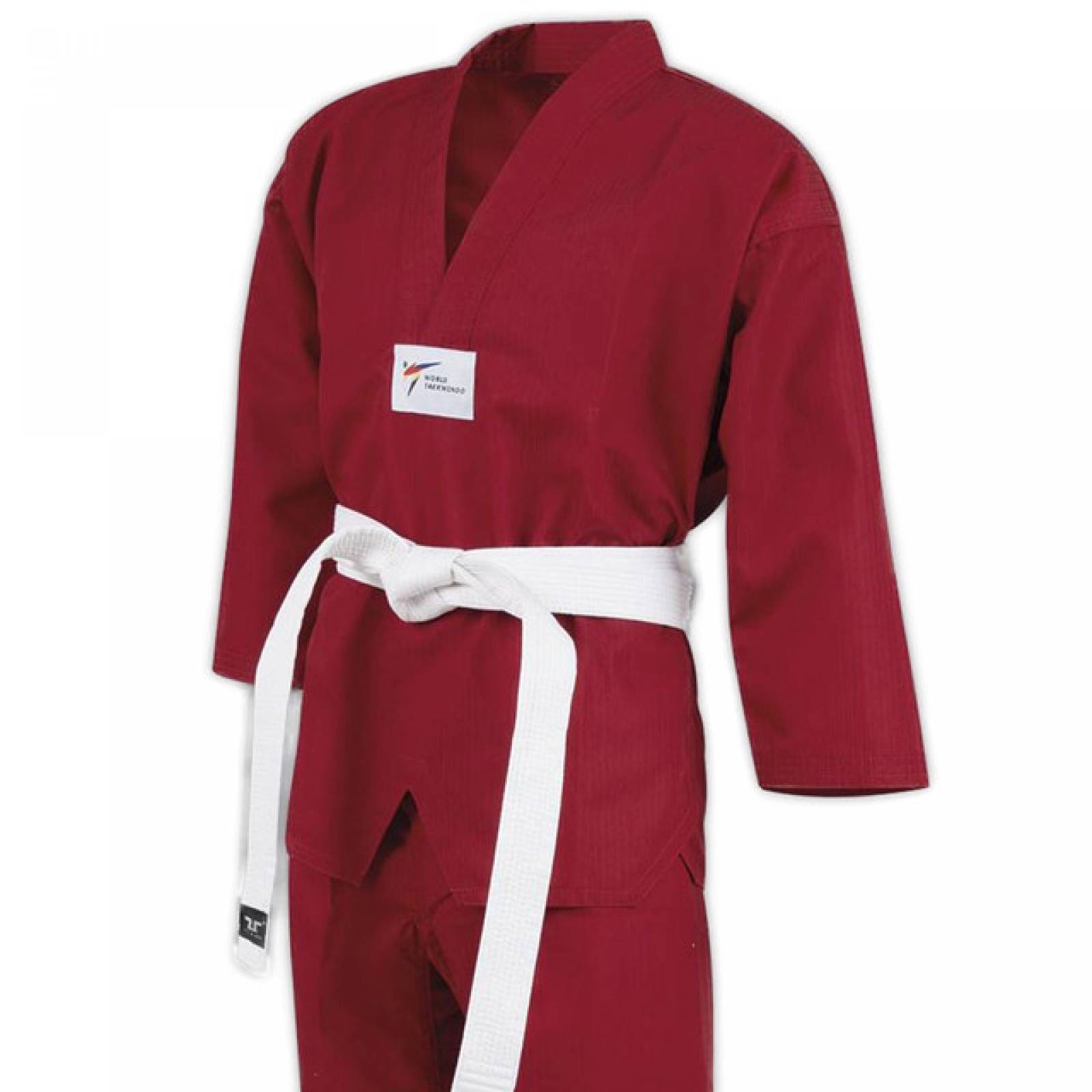 Dobok Asiana Tusah Uniforme Taekwondo Rojo