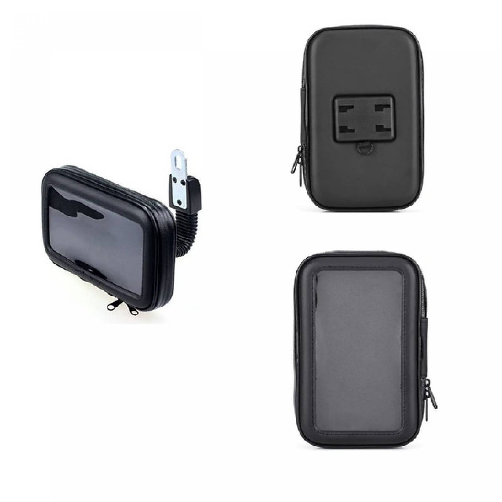 Soporte Para Celular Moto Espejo Impermeable