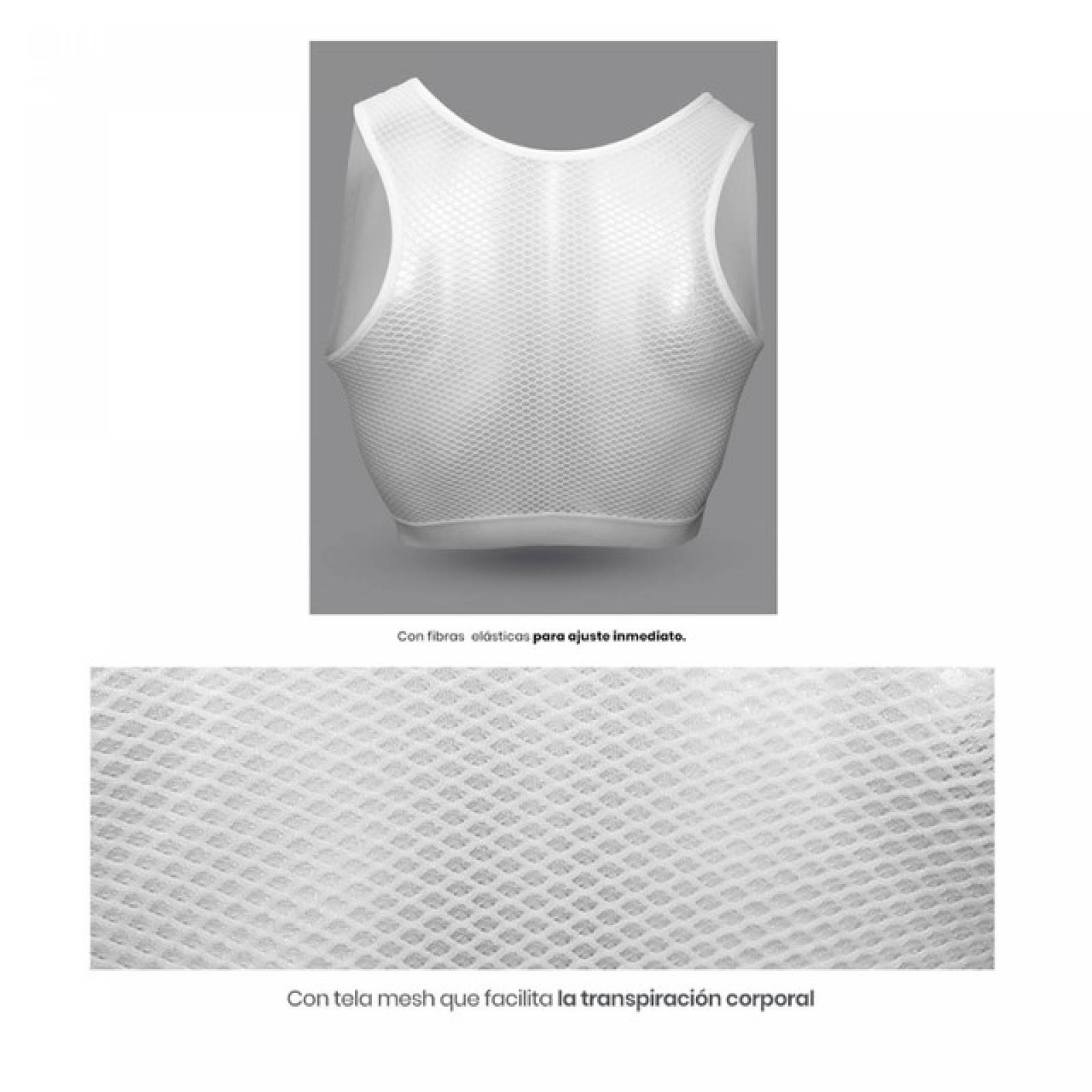 Peto Para Dama New Entrenamiento Taekwondo Blanco Asiana