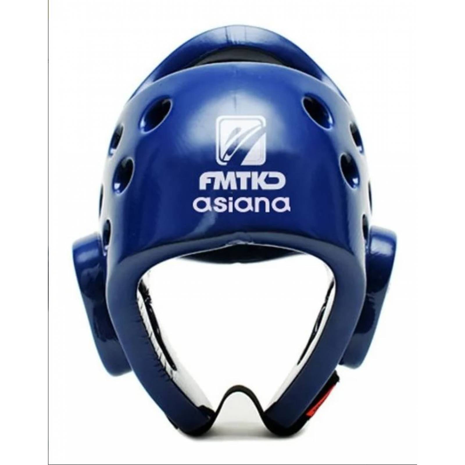 Careta Abierta Para Taekwondo Asiana Azul Rojo