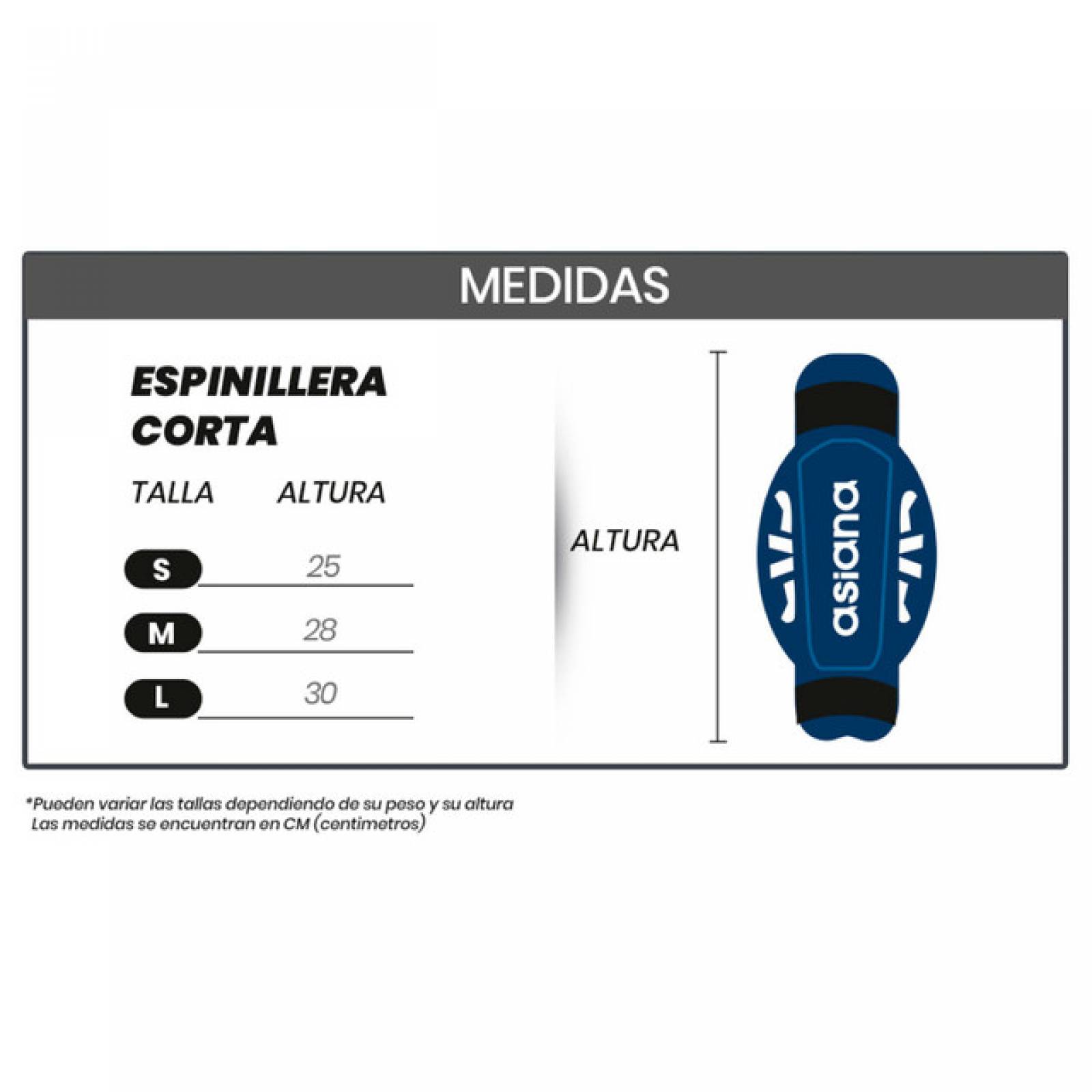 Espinilleras Cortas Entrenamiento Taekwondo Asiana