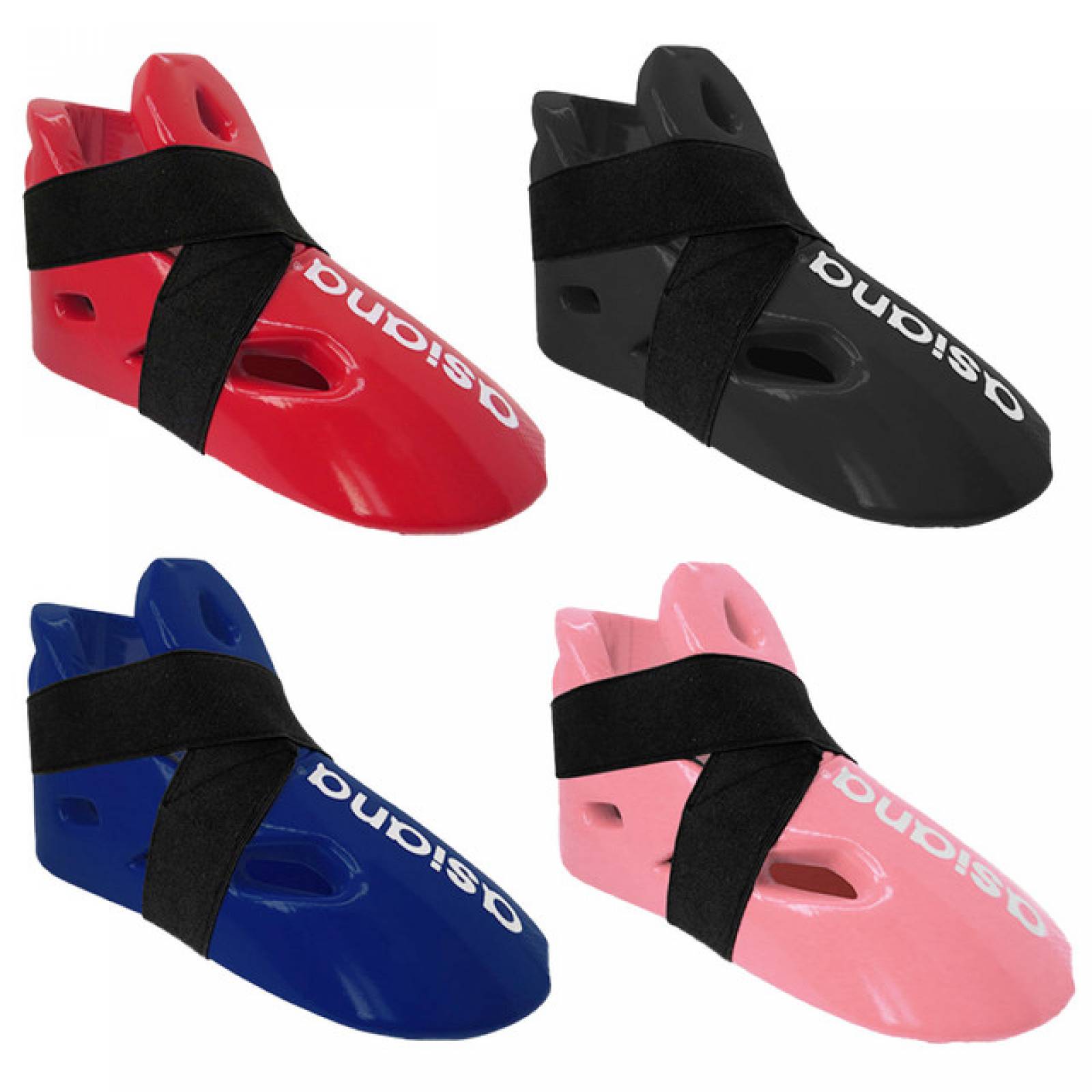 Zapato Para Entrenamiento Karate Asiana Rojo Azul Negro Rosa