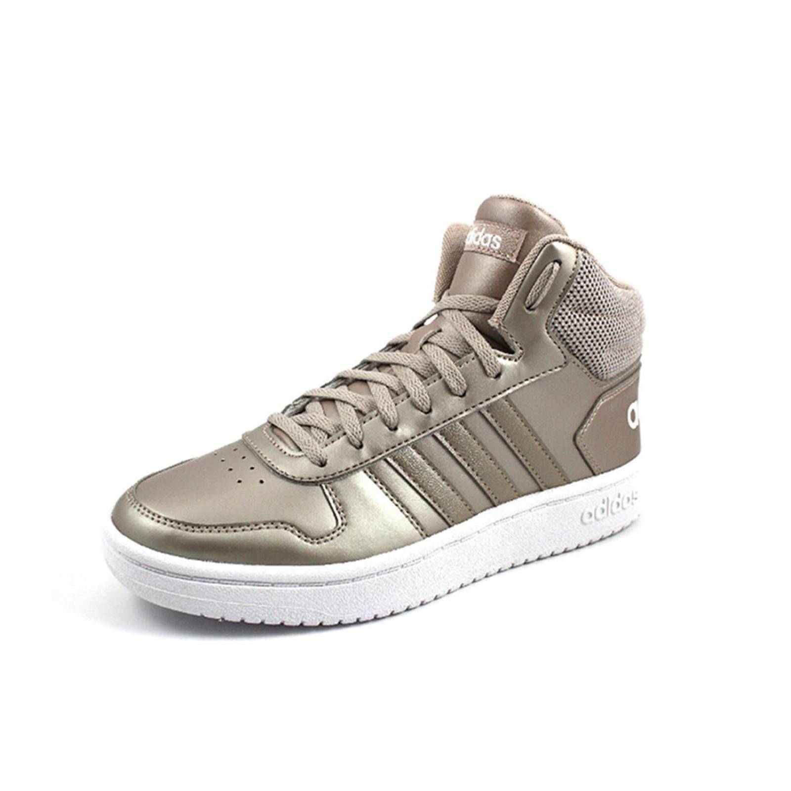 Tenis Adidas Hoops 2.0 Mid Mujer 