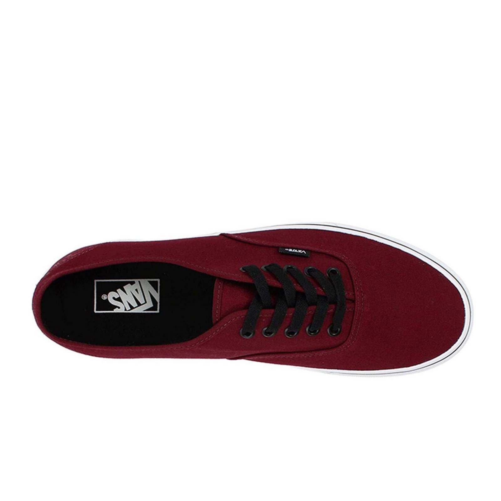 Vans authentic clearance dark red