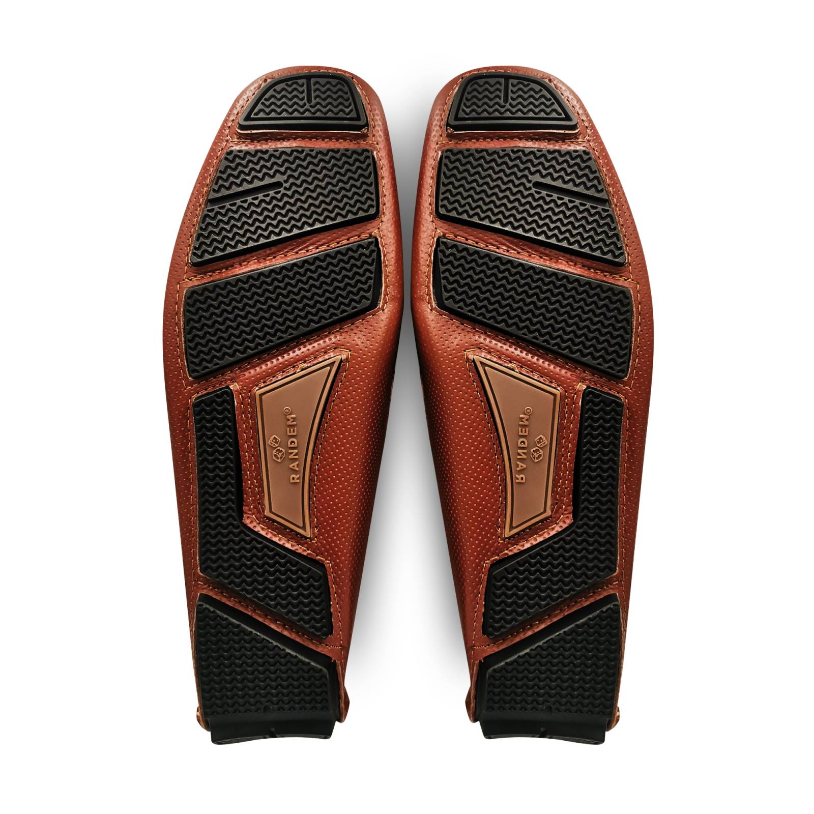 Mocasin Driver Portland Casual Hombre Randem Dots Shedron Grabado