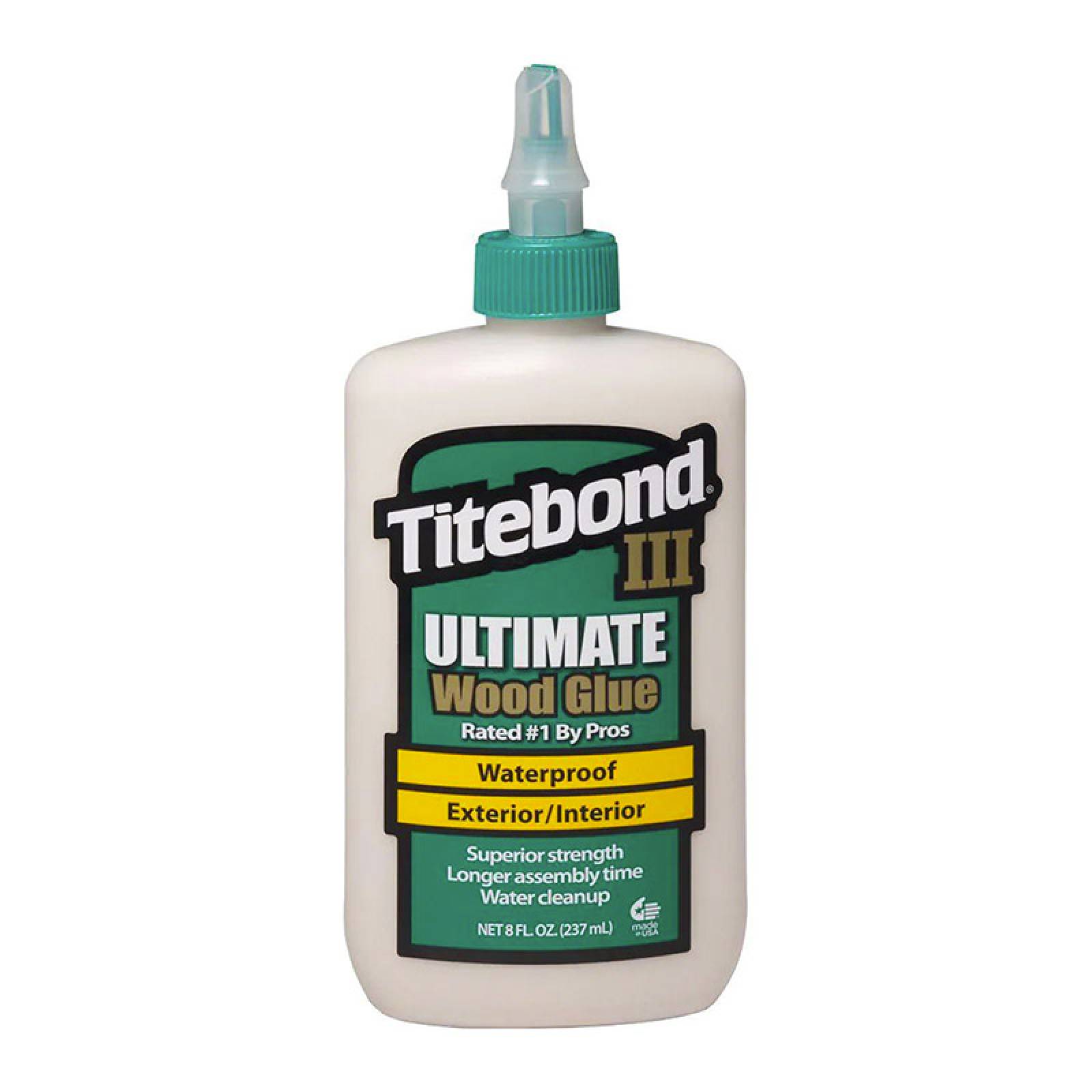 Pegamento Titebond III Ultimate Wood Glue para Madera 8 oz