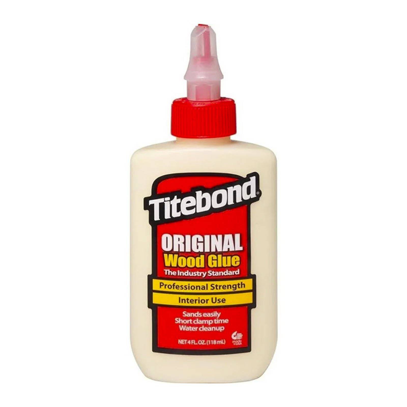 Pegamento Titebond Original Wood Glue para Madera 4 oz