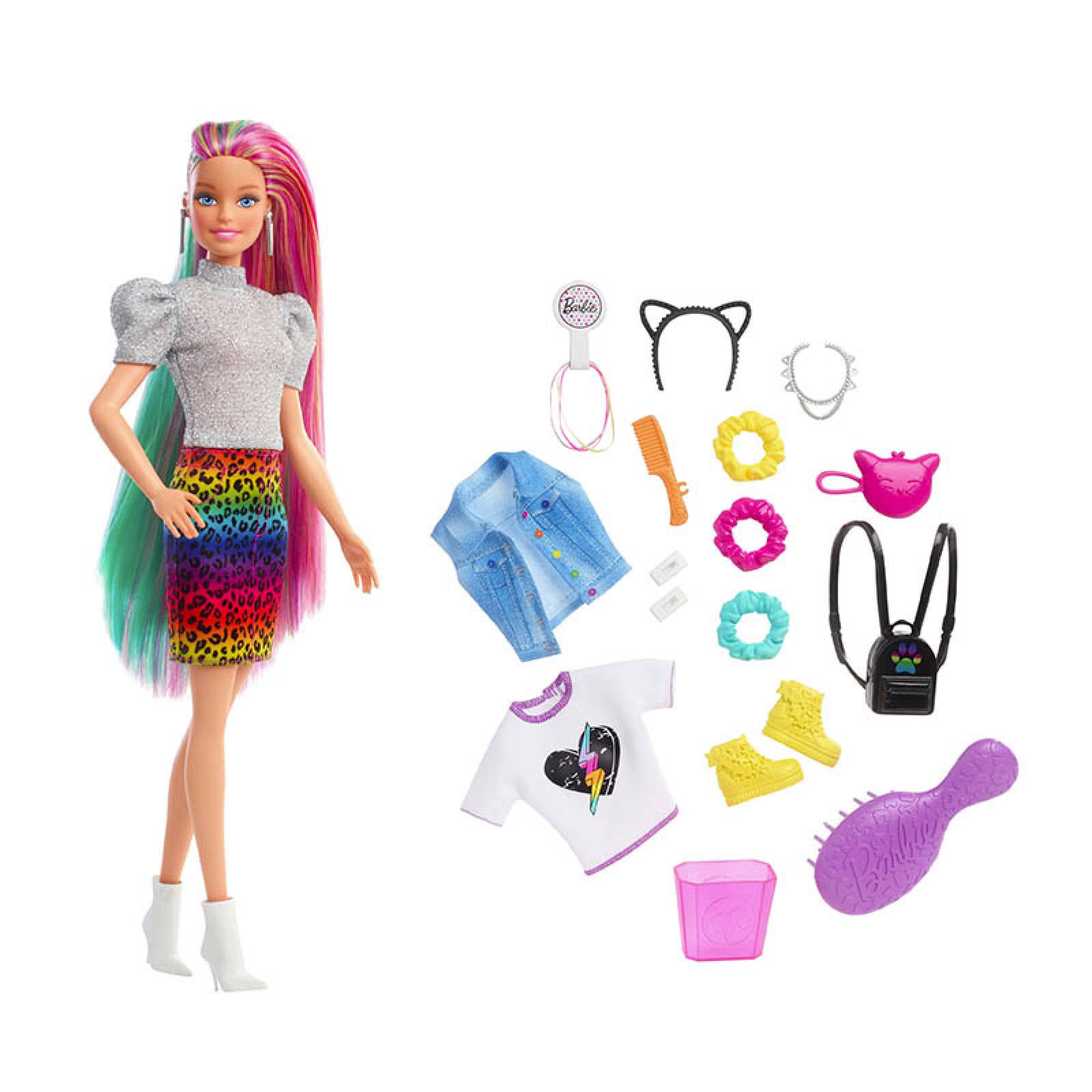 Peinado de muñecas online barbie