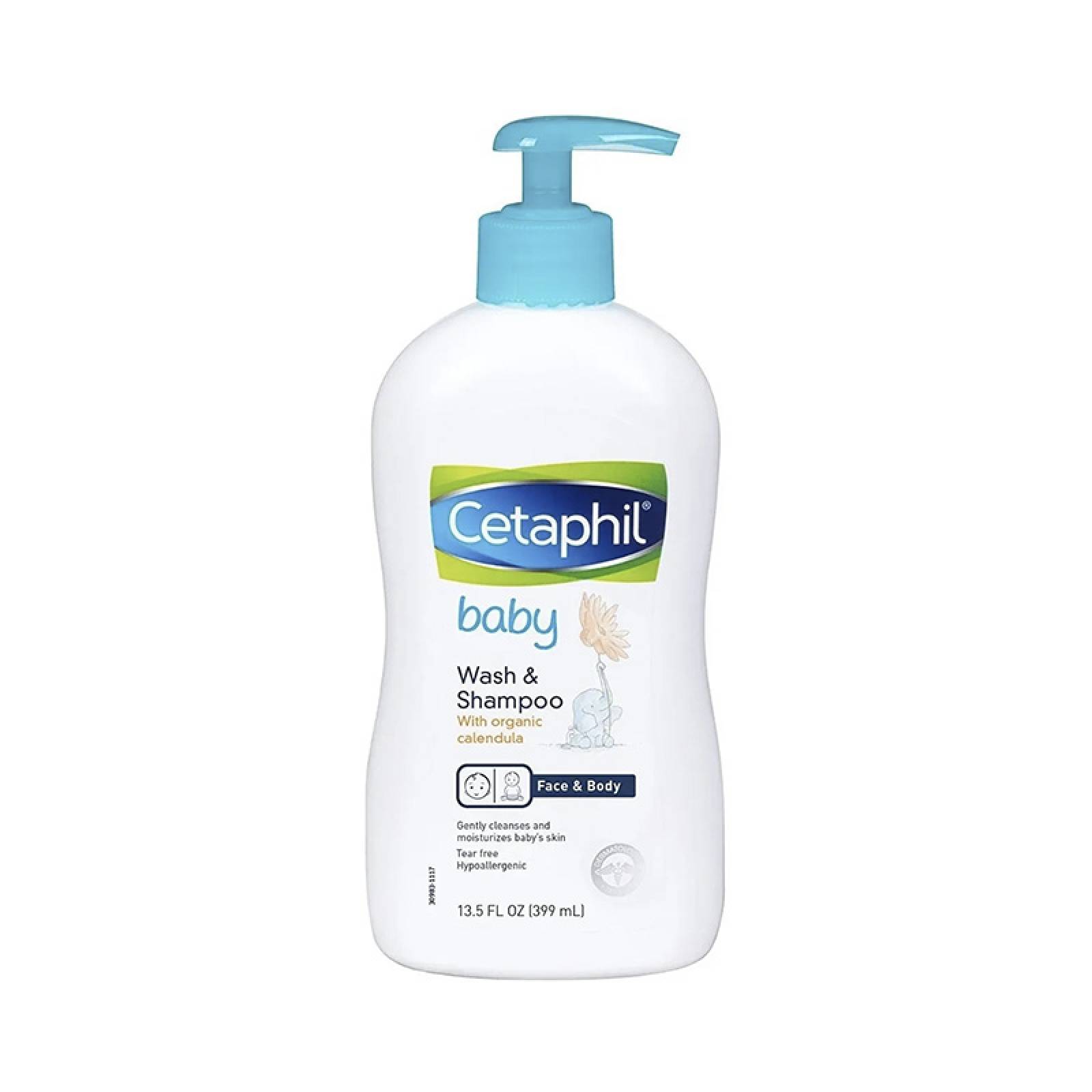 Cetaphil Baby Jabón y Shampoo para Bebé 399 ml
