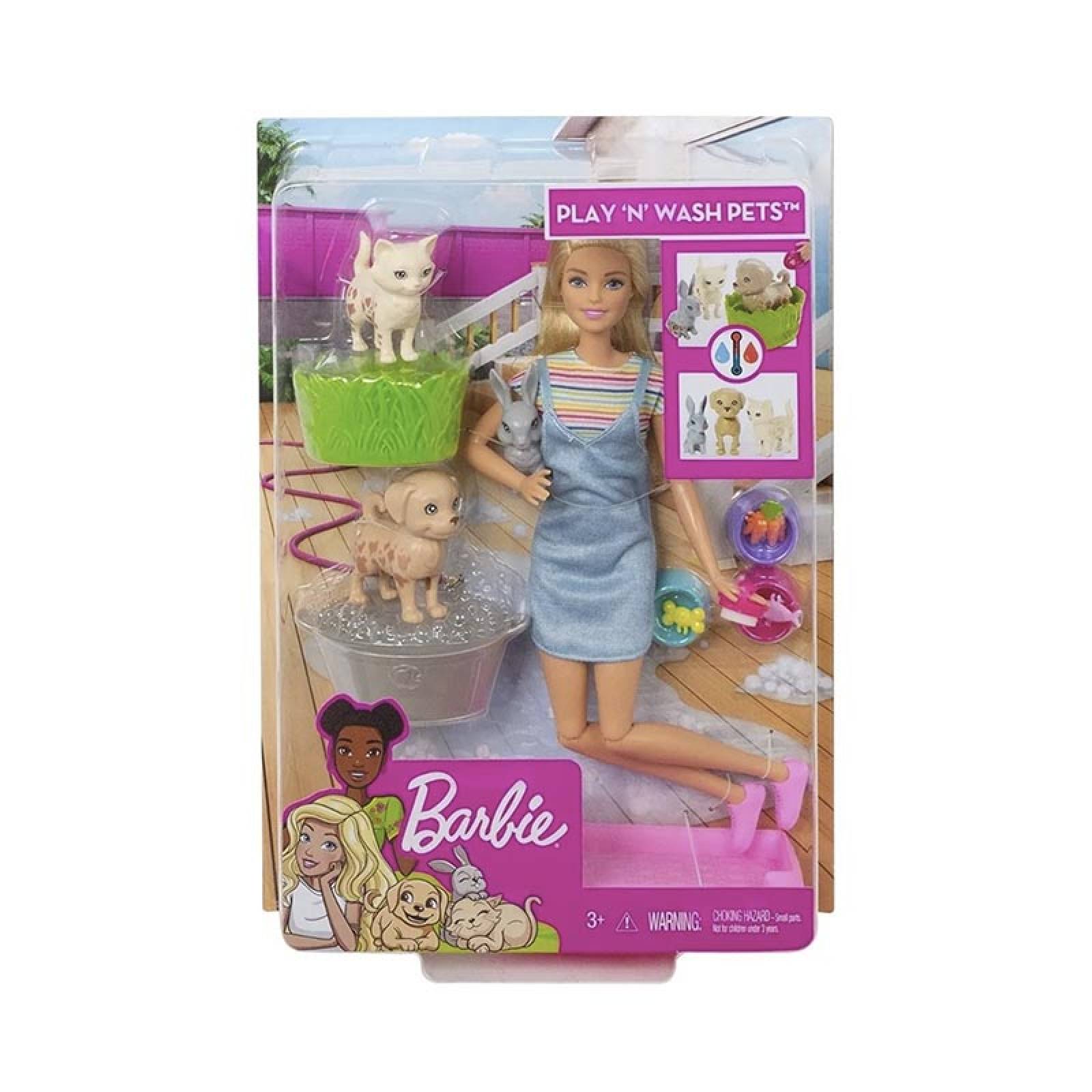 Barbie Baño de Perritos