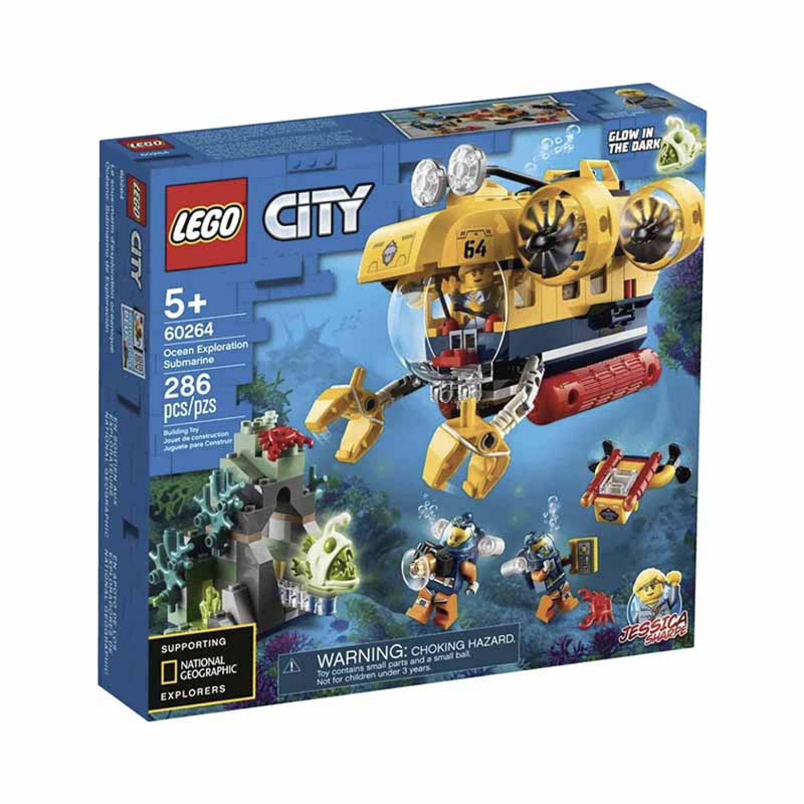 Lego City Océano Submarino de Exploración 60264
