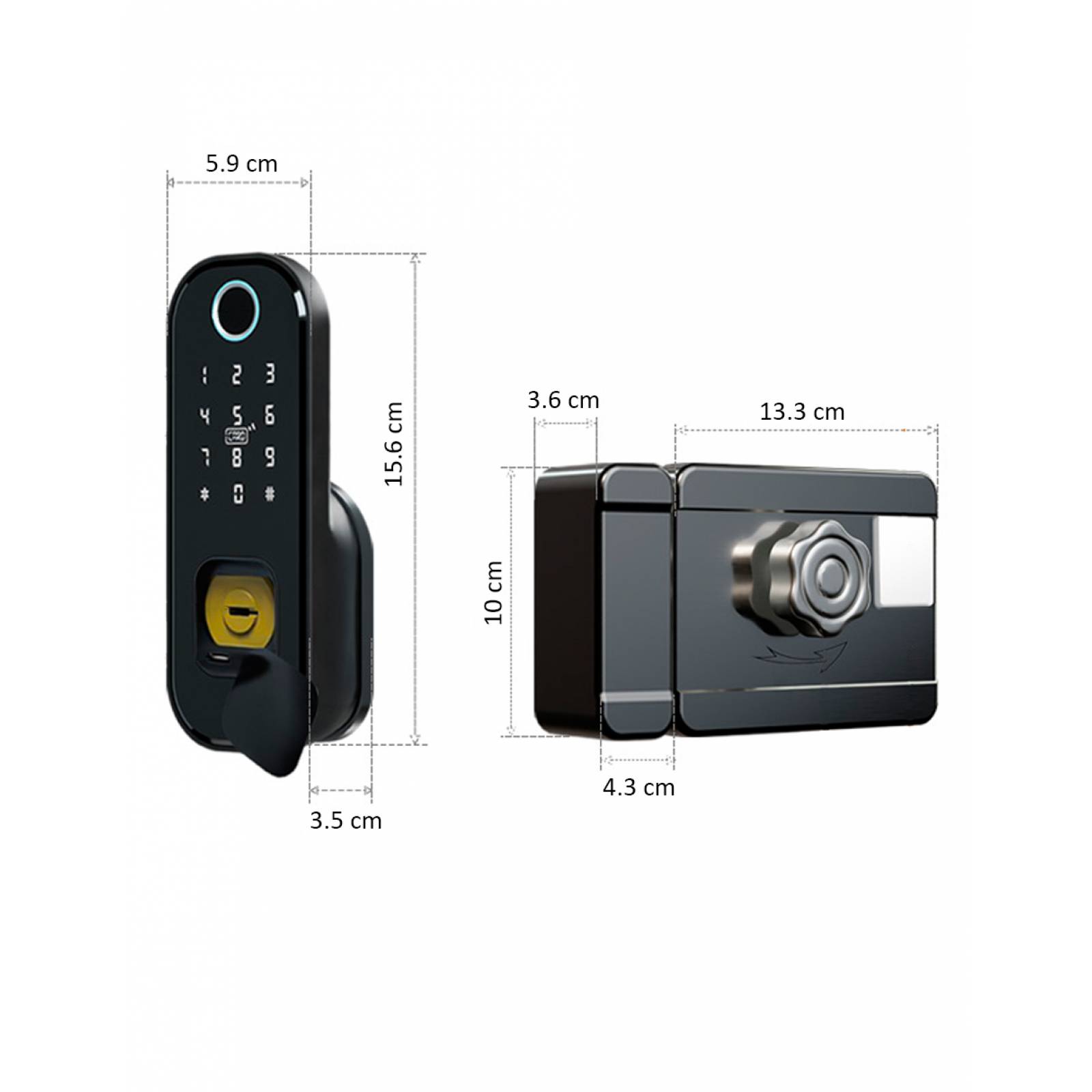 Cerradura de Seguridad Electrónica Inteligente Wifi