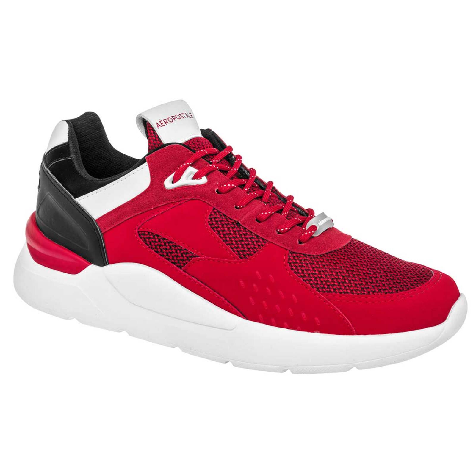 TENIS URBANO AEROPOSTALE 212104110 Color Rojo para Hombre Jx2