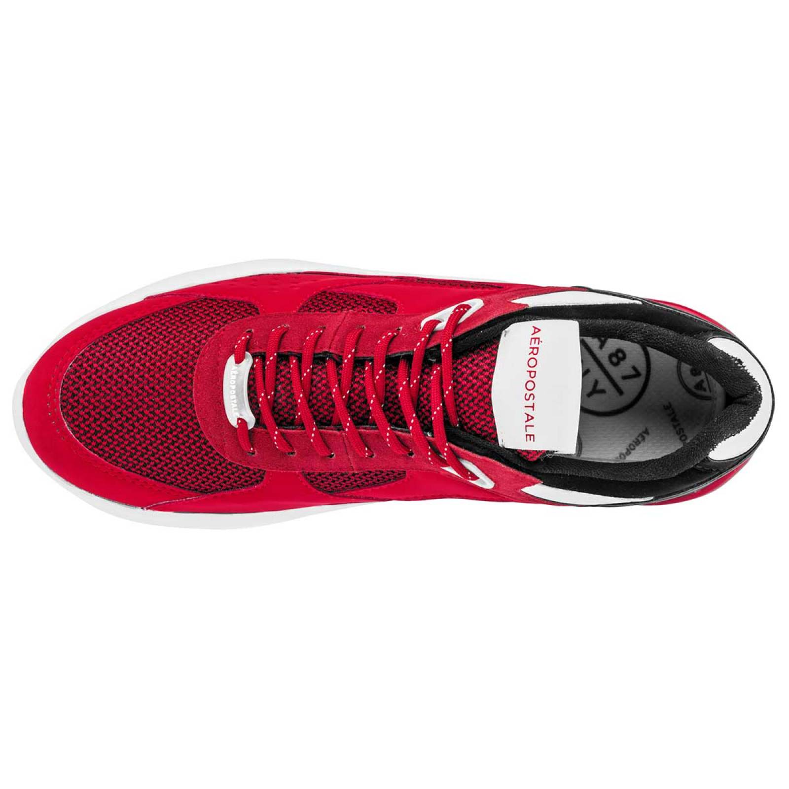 TENIS URBANO AEROPOSTALE 212104110 Color Rojo para Hombre Jx2