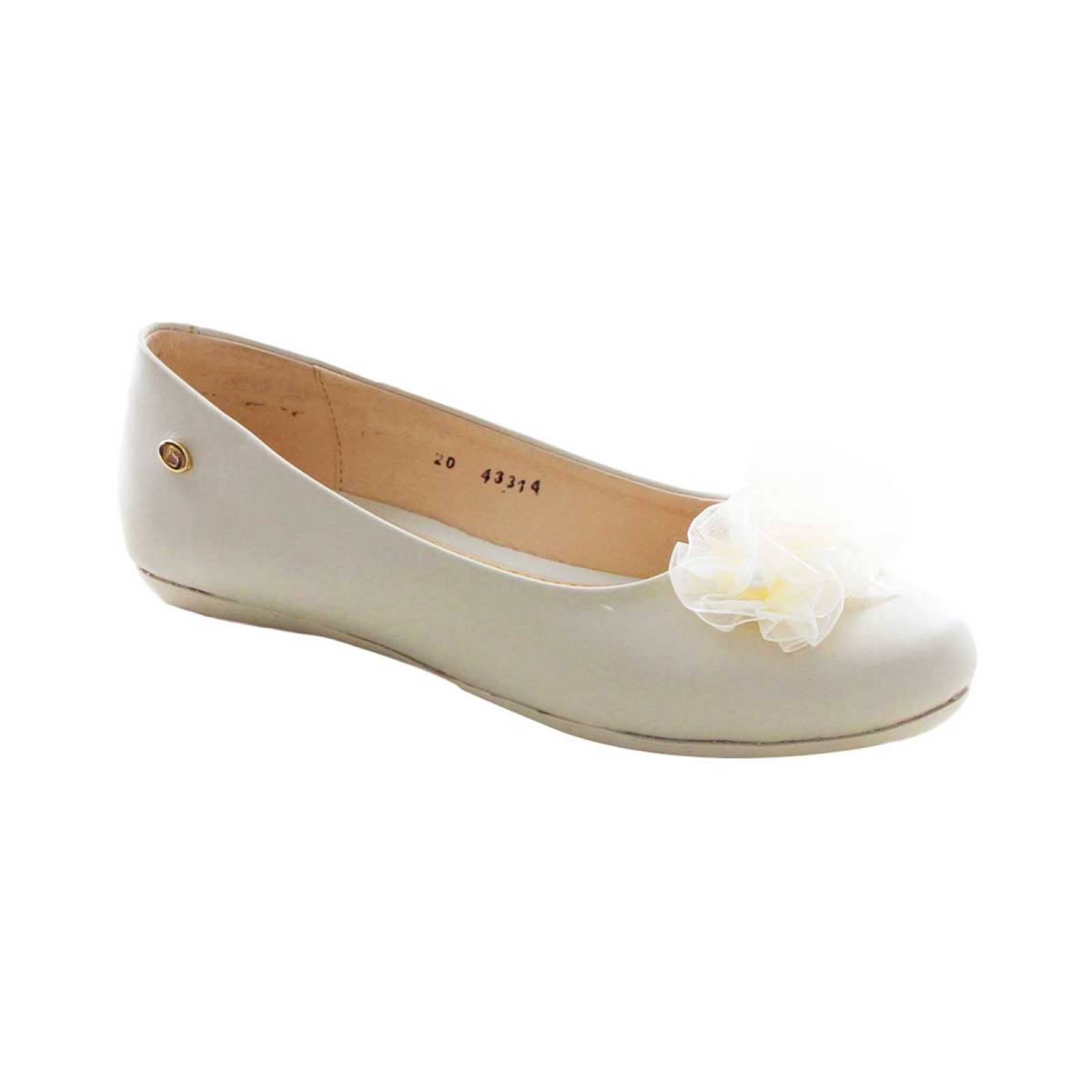 ZAPATO DE GRADUACION COQUETA 43314O Color Beige para Niña Jx2