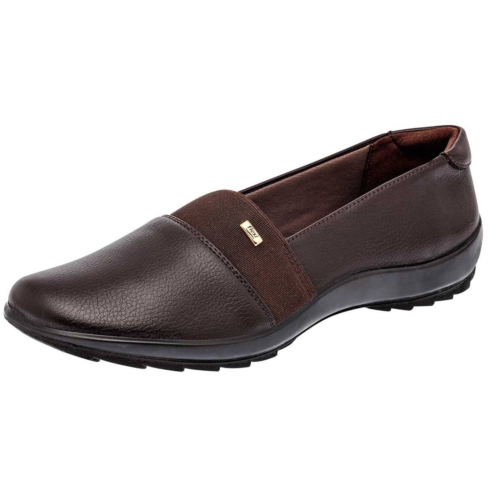ZAPATO CONFORT FLEXI 58924 Color Cafe para Mujer Jx2