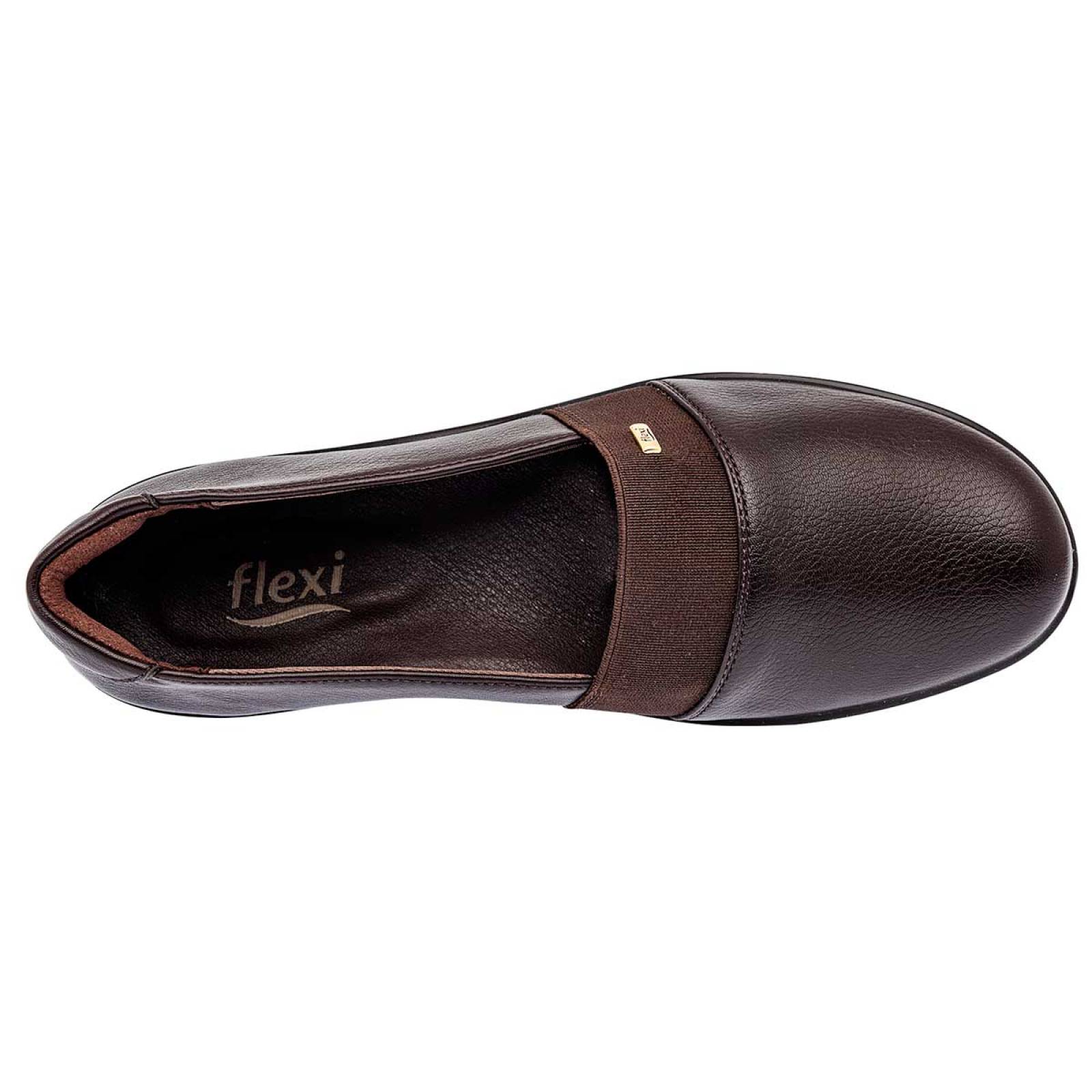 ZAPATO CONFORT FLEXI 58924 Color Cafe para Mujer Jx2