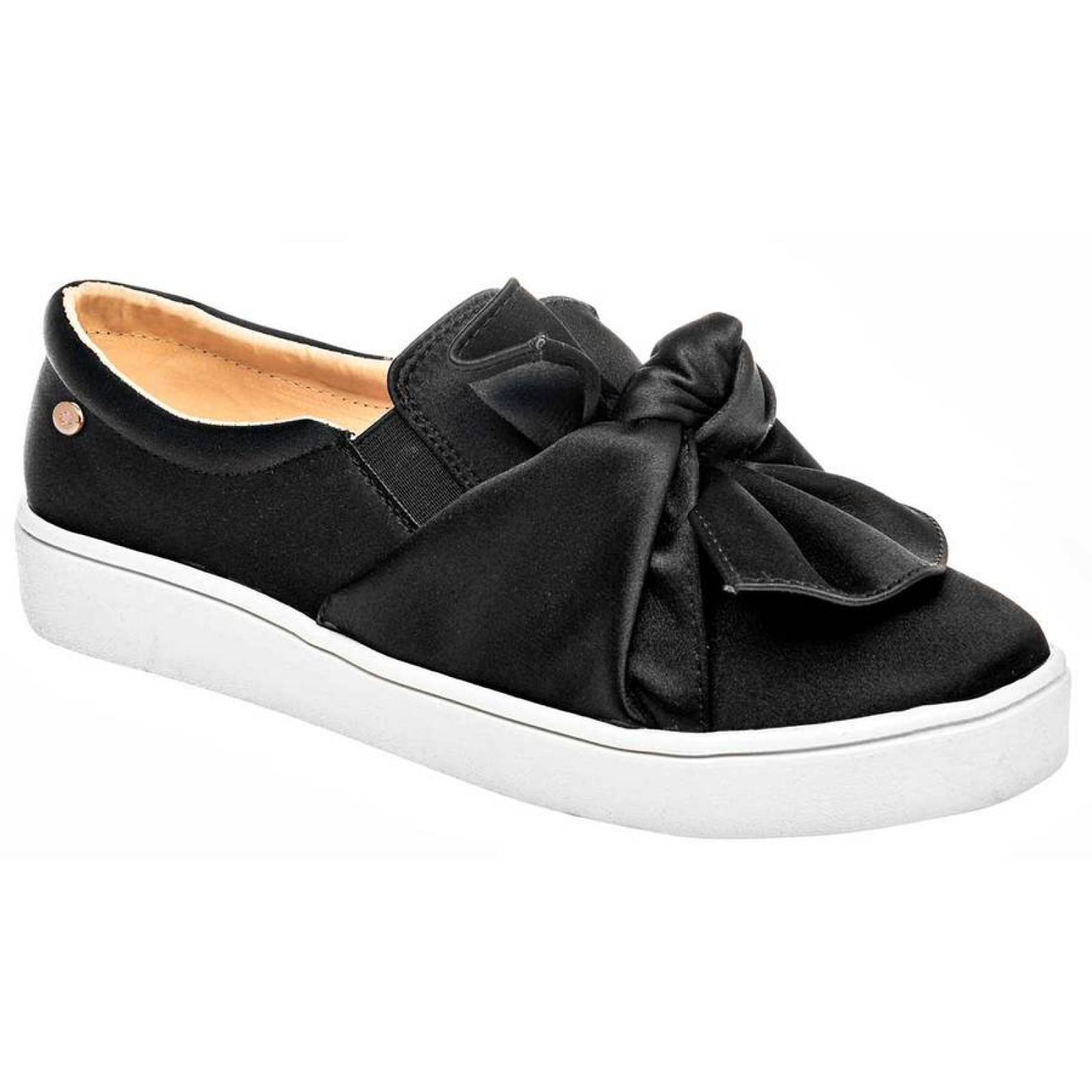TENIS URBANO MORAMORA 2617 Color Negro para Mujer Jx2