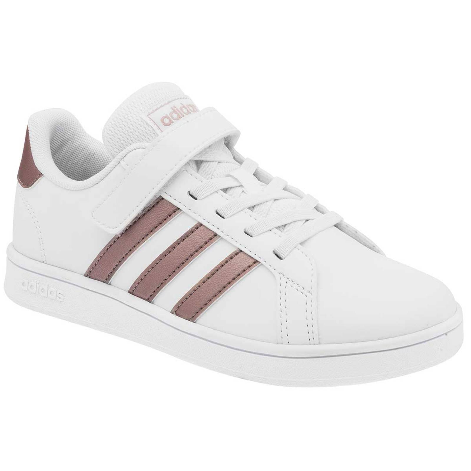 TENIS URBANO ADIDAS EF0107 Color Blanco para Niño Jx2