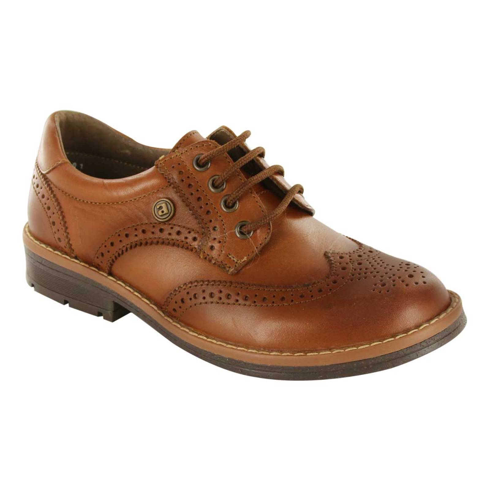 ZAPATO CASUAL AUDAZ 433601M Color CAMEL para Niño Jx2
