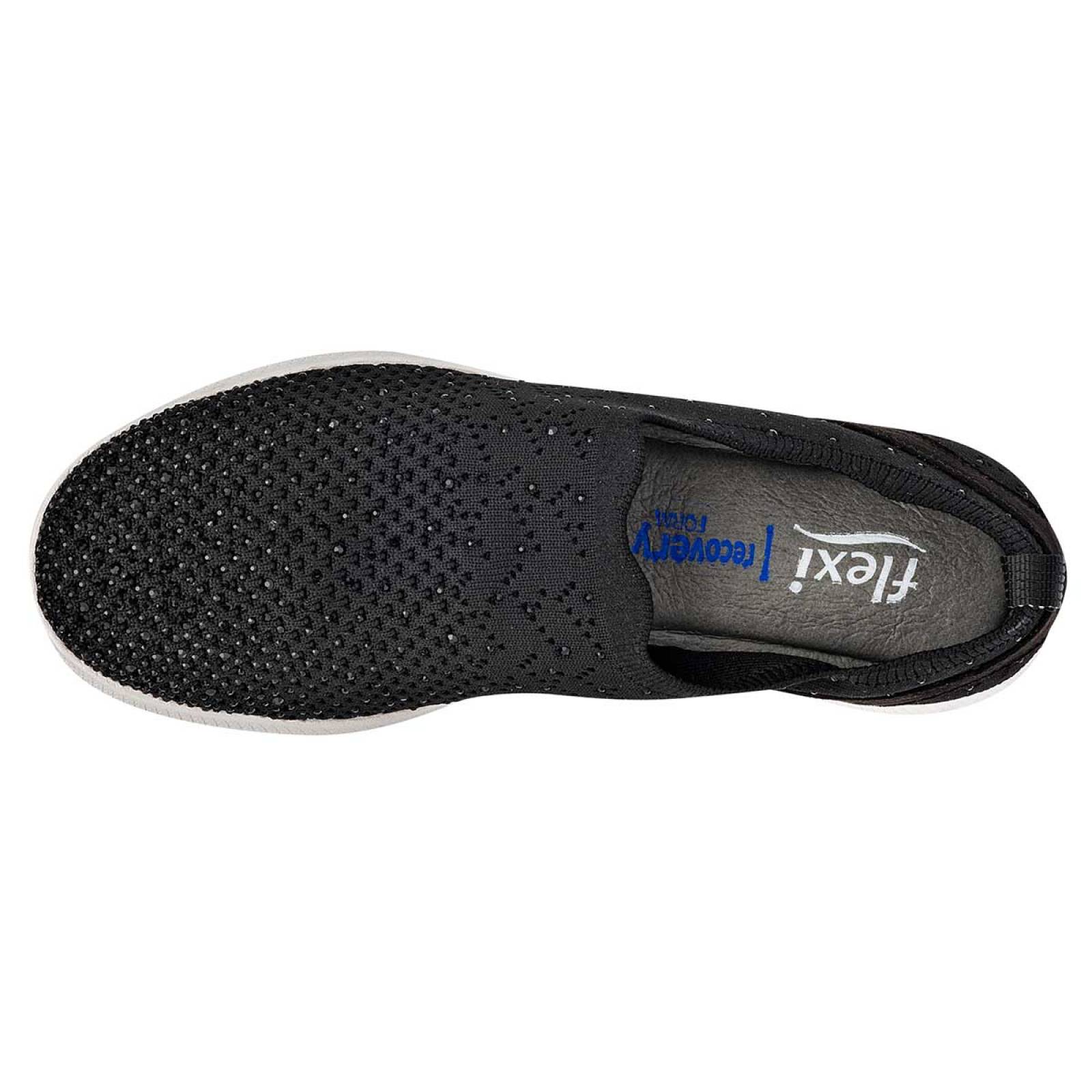 TENIS URBANO FLEXI 101309 Color Negro para Mujer J3