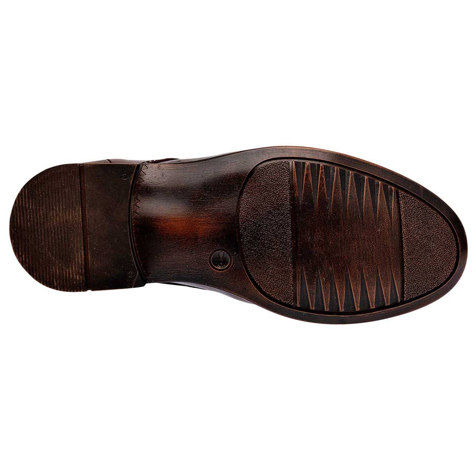 ZAPATO DE VESTIR NEGRO TOTAL 1229 Color Cafe para Hombre Jx2