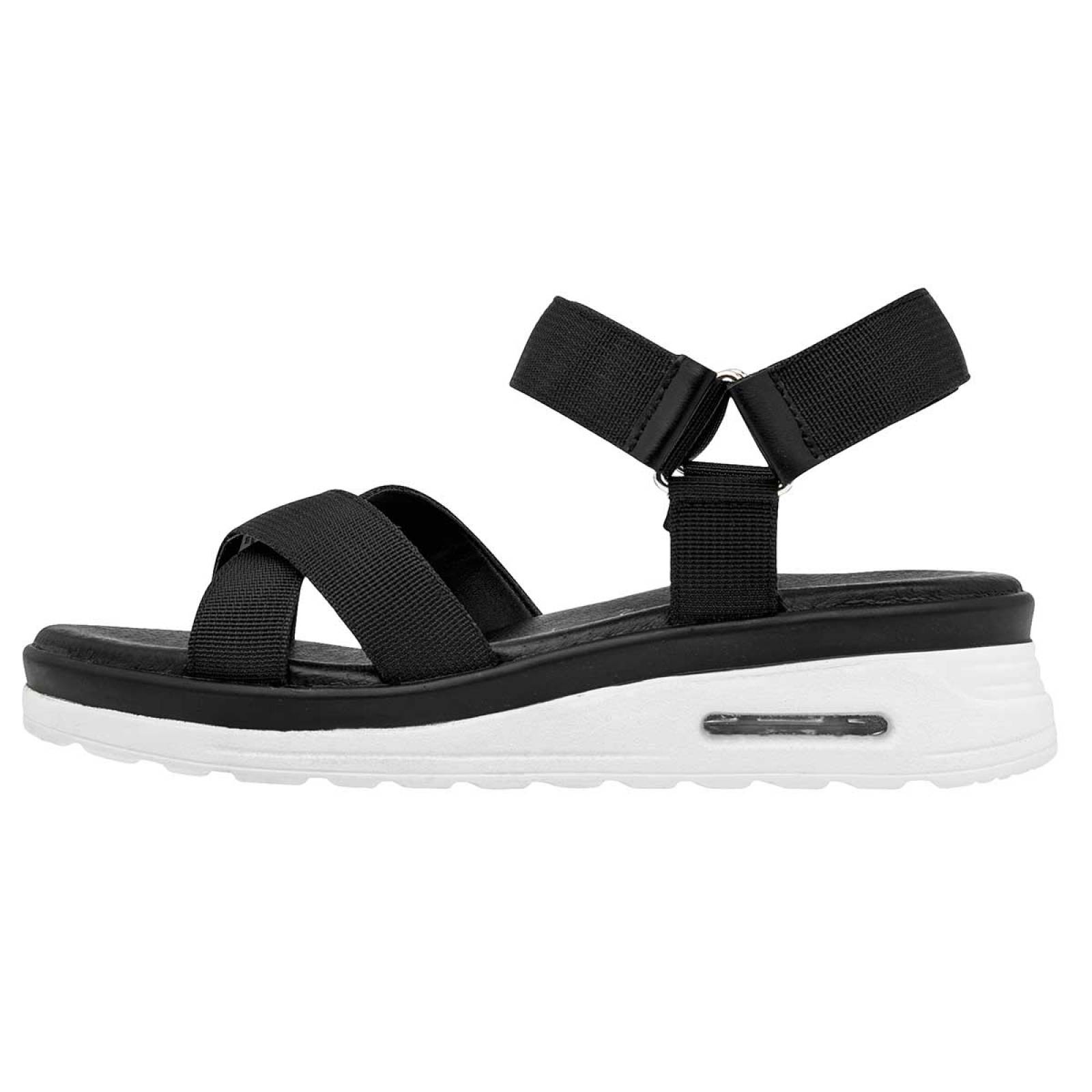 SANDALIA Para Mujer Flexi 106513 Color Negro -1 J4