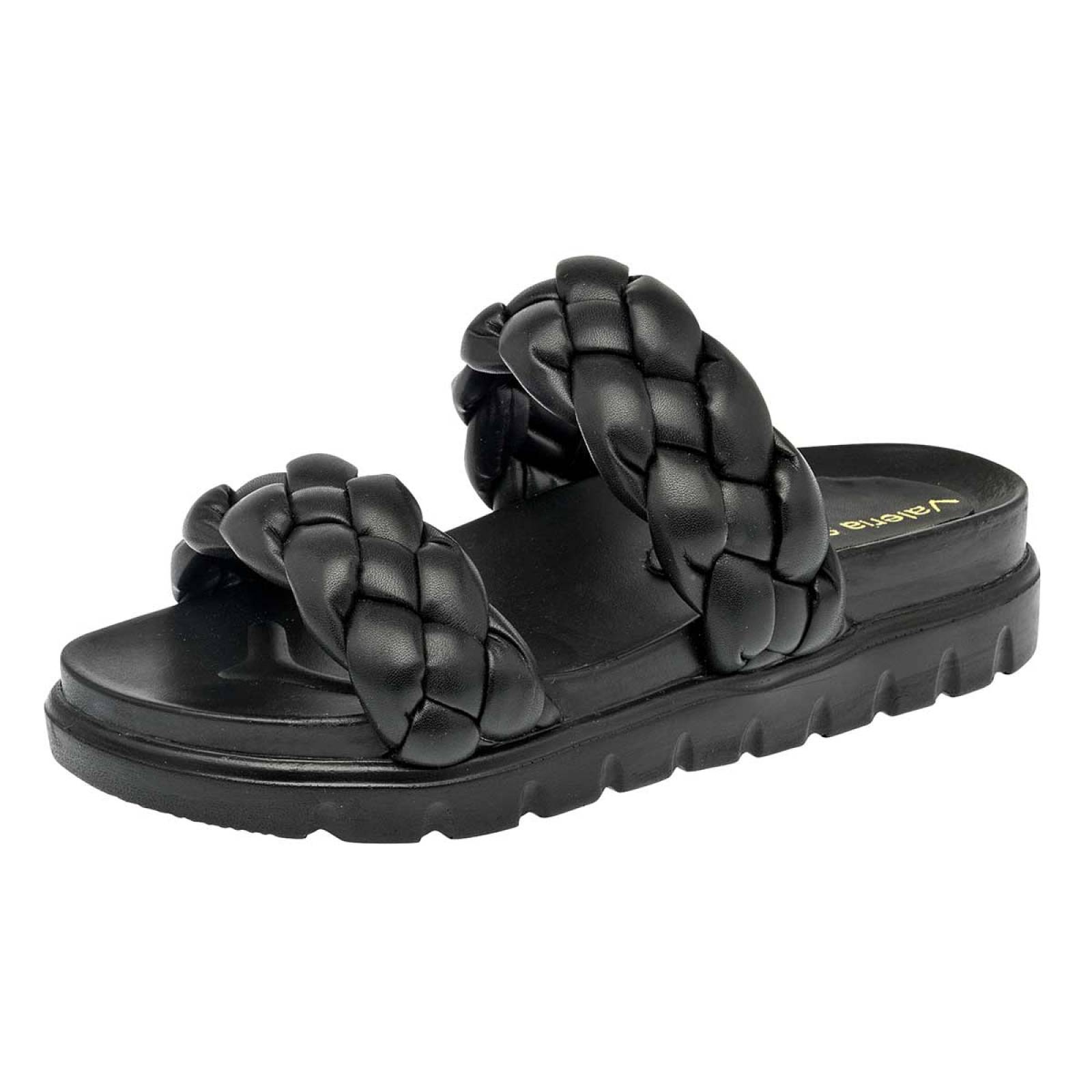 SANDALIA Para Mujer Valeria star 447  Color Negro -1 J4