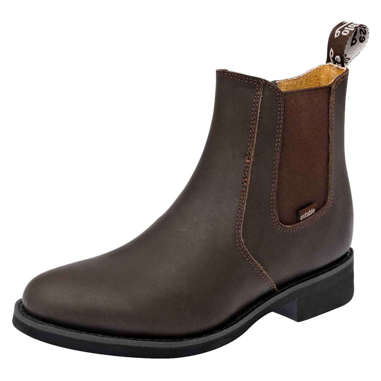 BOTA Y BOTIN Para Hombre Establo 640  Color Cafe -1 J4
