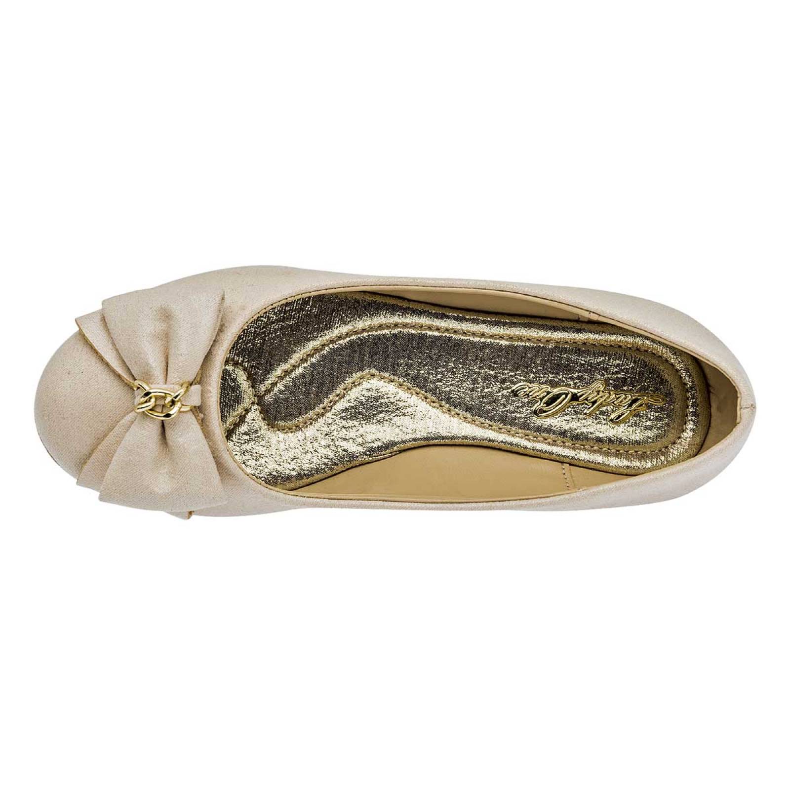ZAPATO PARA GRADUACION Para Niña Lady one CH8329 Color Beige -1 J4