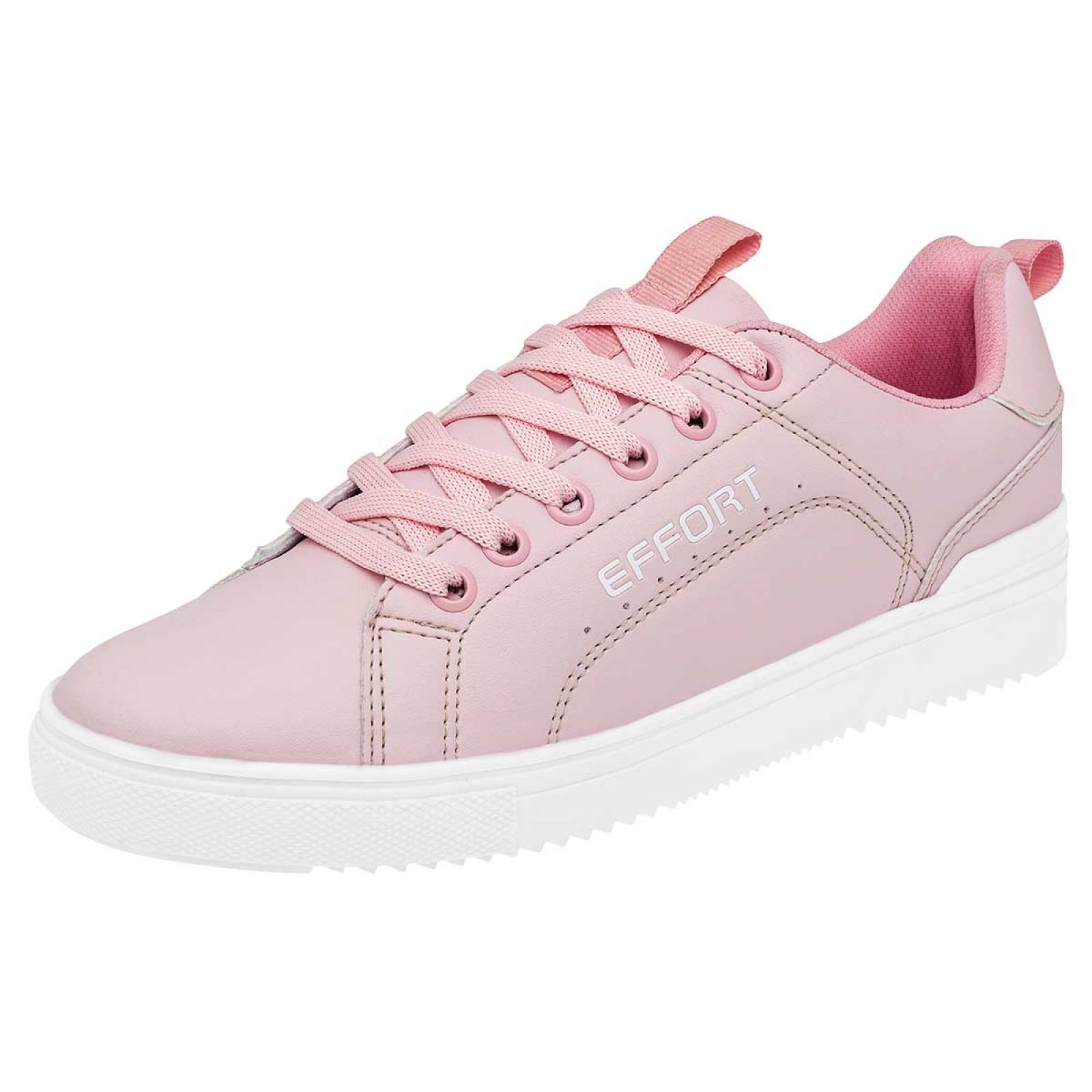 TENIS Para Joven Effort 907  Color Rosa -1 J4
