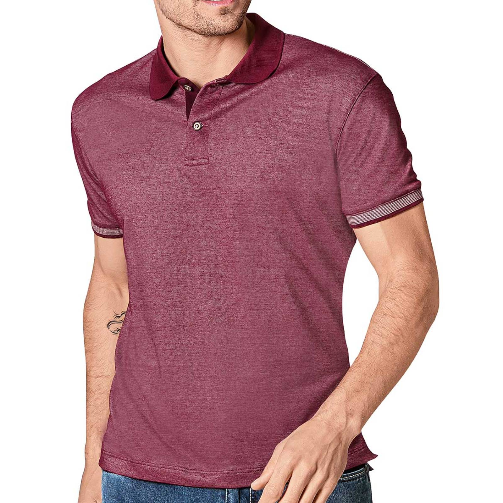 Playera color vino cheap hombre