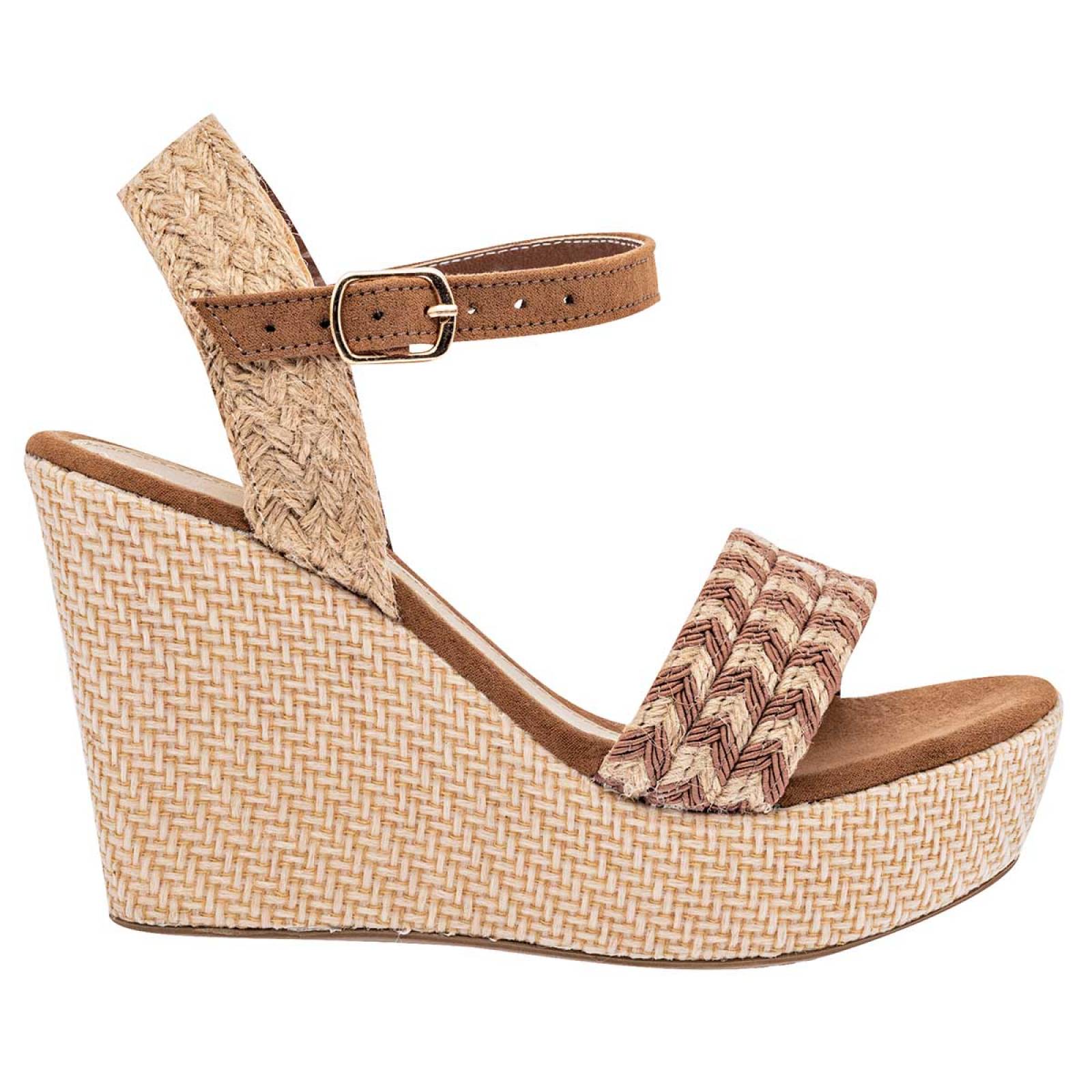 SANDALIA Para Mujer SEXY GIRL 1388  Color CAMEL -1 J5