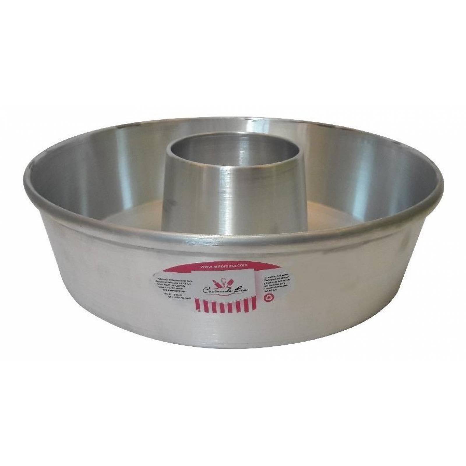 Molde para Rosca de aluminio 26 cm. 