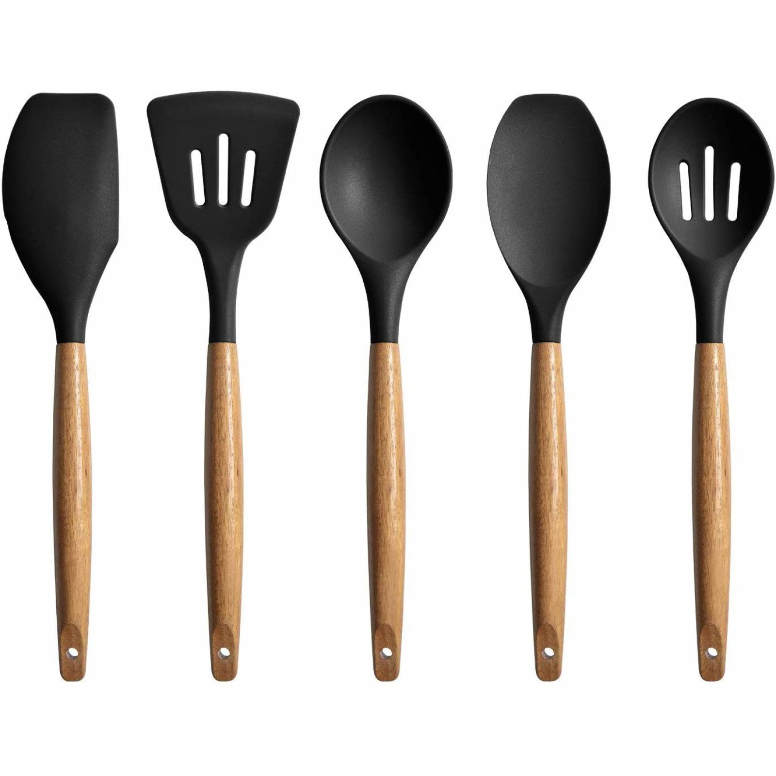 Utensilios de cocina  U Chef Madera, juego de espátula y cuchara
