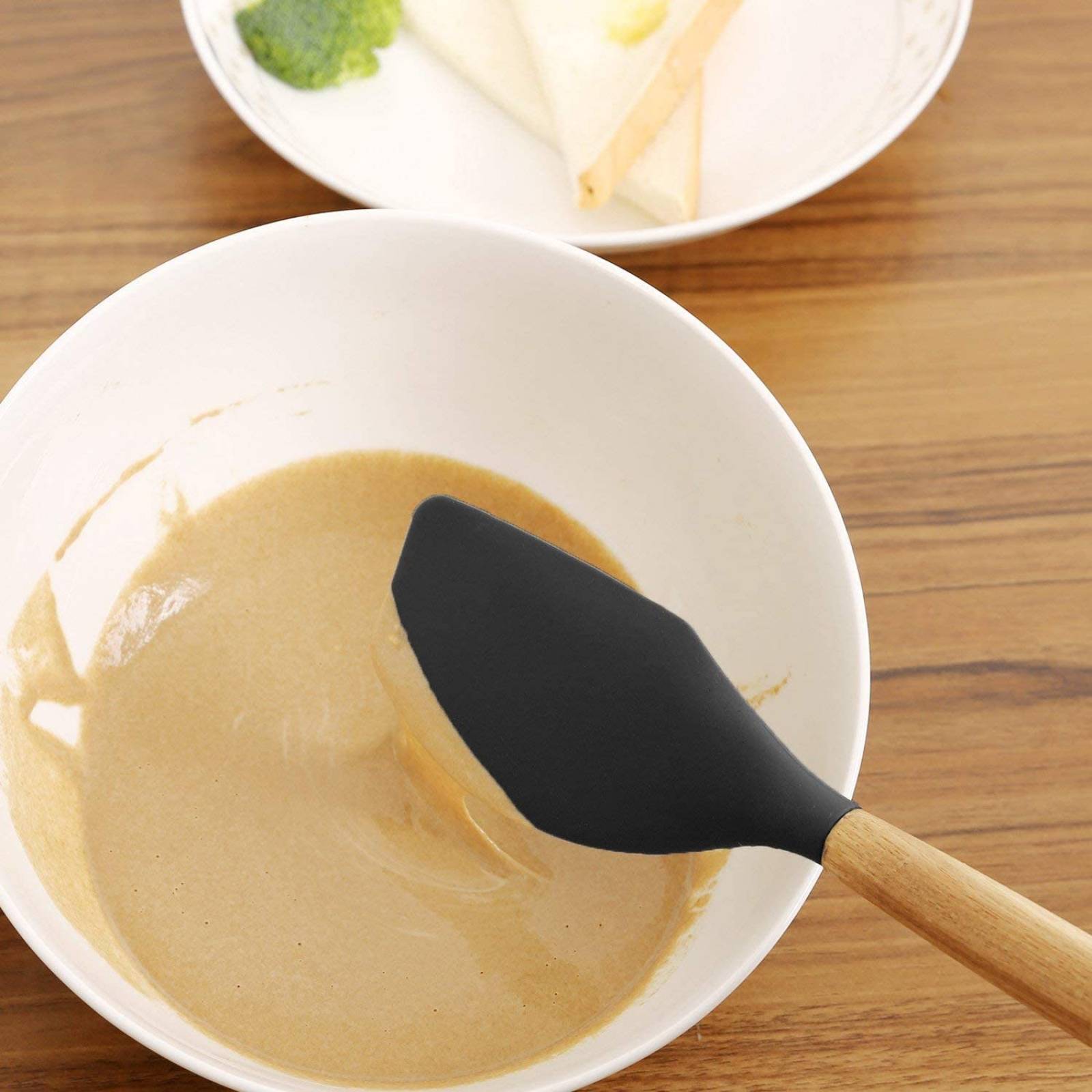 Utensilios de cocina  U Chef Madera, juego de espátula y cuchara