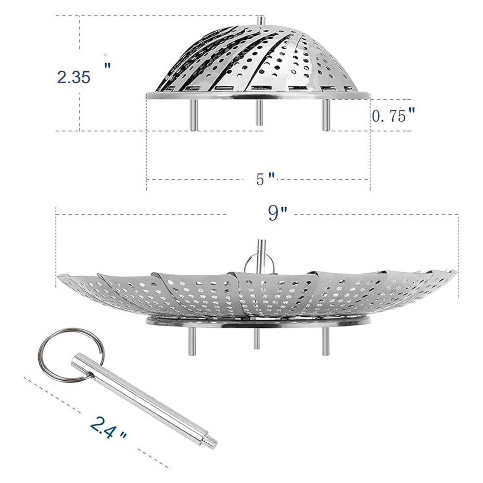 U Chef Vaporera Para Alimentos De Acero Inoxidable