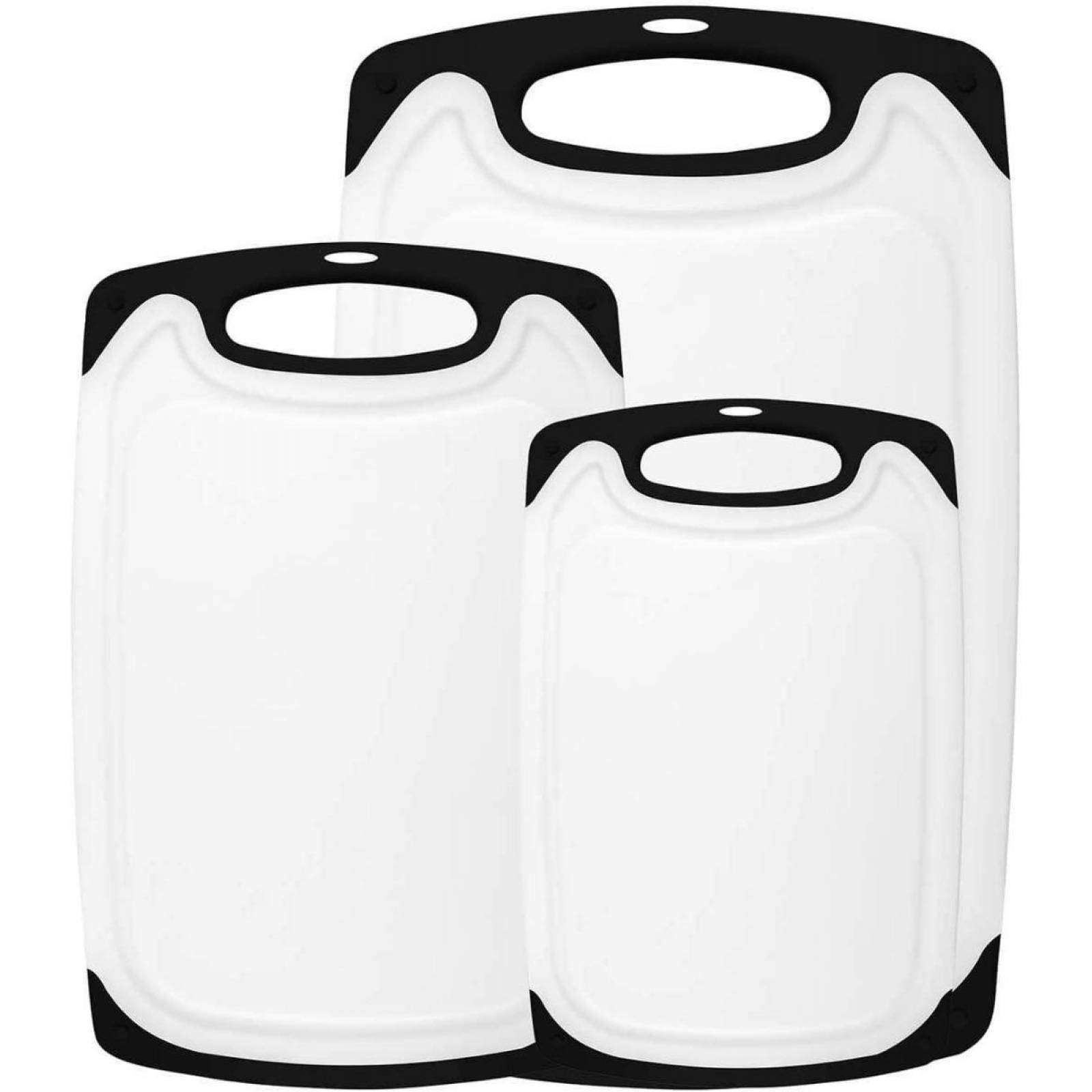 U Chef Set De 3 Tablas De Cocina Para Picar Cortar Con Asa 