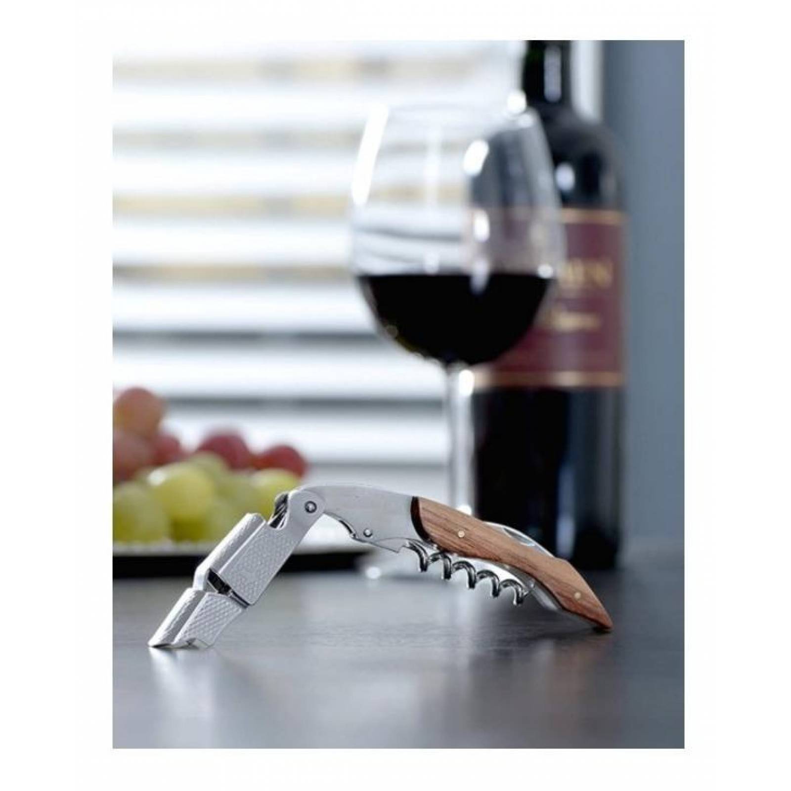 U Chef Sacacorchos Descorchador Destapador Acero Inox (4 Pz) 