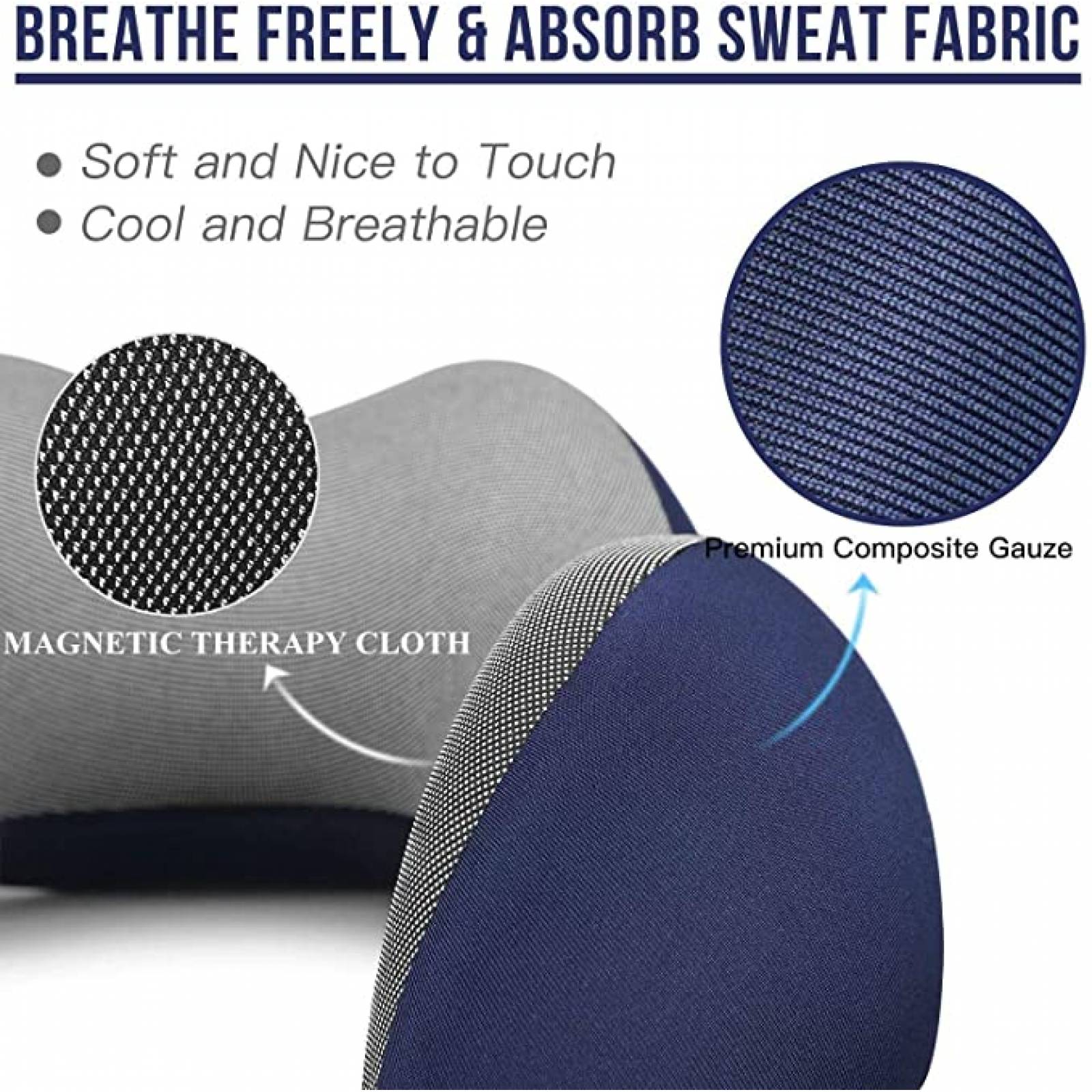 Timotech Set de Almohada de Viaje, Antifaz para Dormir y Tapones para oidos