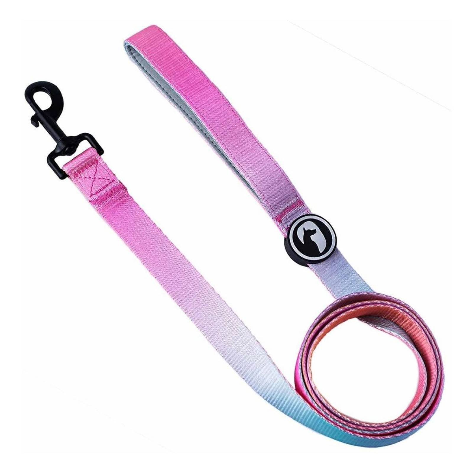 Wolfi Correa De Tela Para Perro De 1.5 Metros Coral 