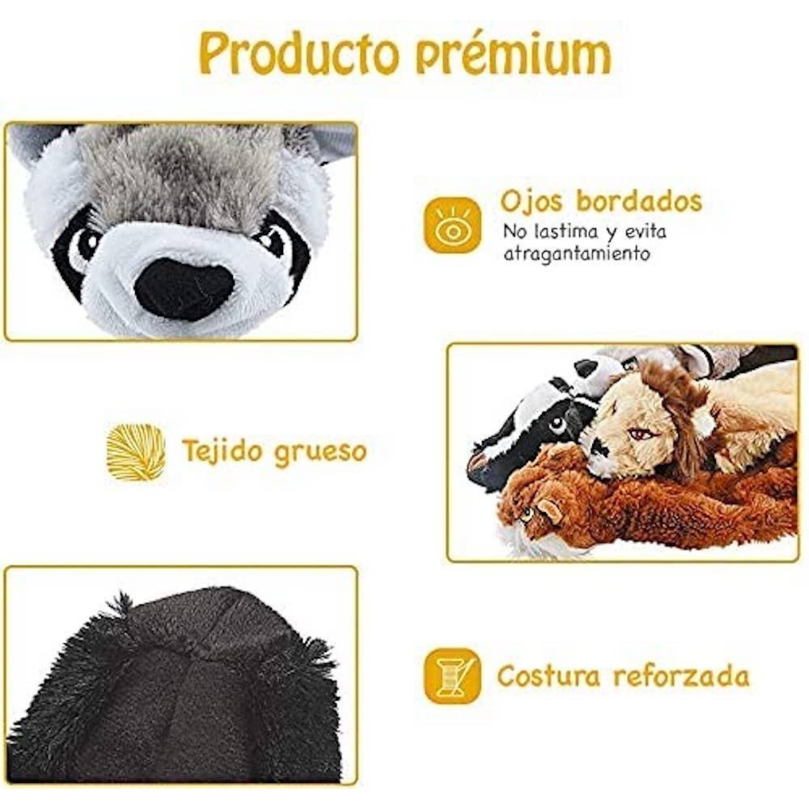 Wolfi Set De 5 Juguetes Chillones De Peluche Para Mascota 