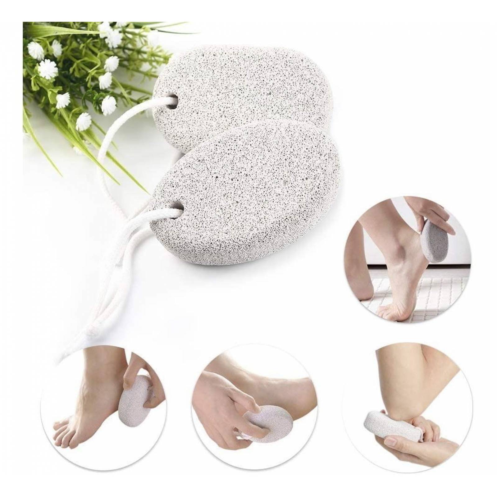 Triko Piedra Pomez Naturales Para Belleza Y Cuidado Personal 