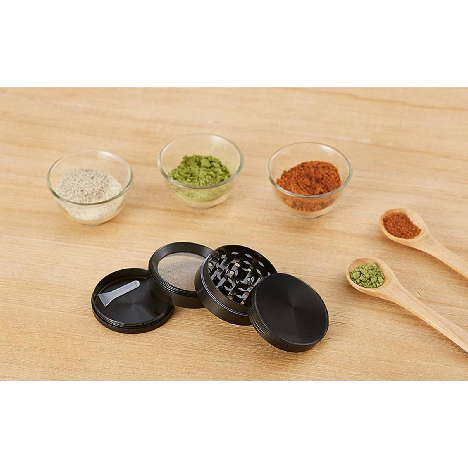 U Chef Grinder Metálico, Moledor De Especias Y Hierbas, 50mm